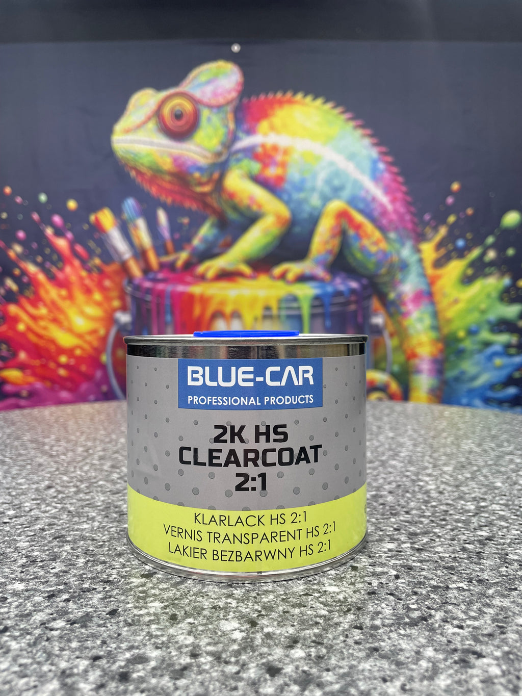 BLUECAR-Klarlack 2k HS 500ml + 250ml Härter