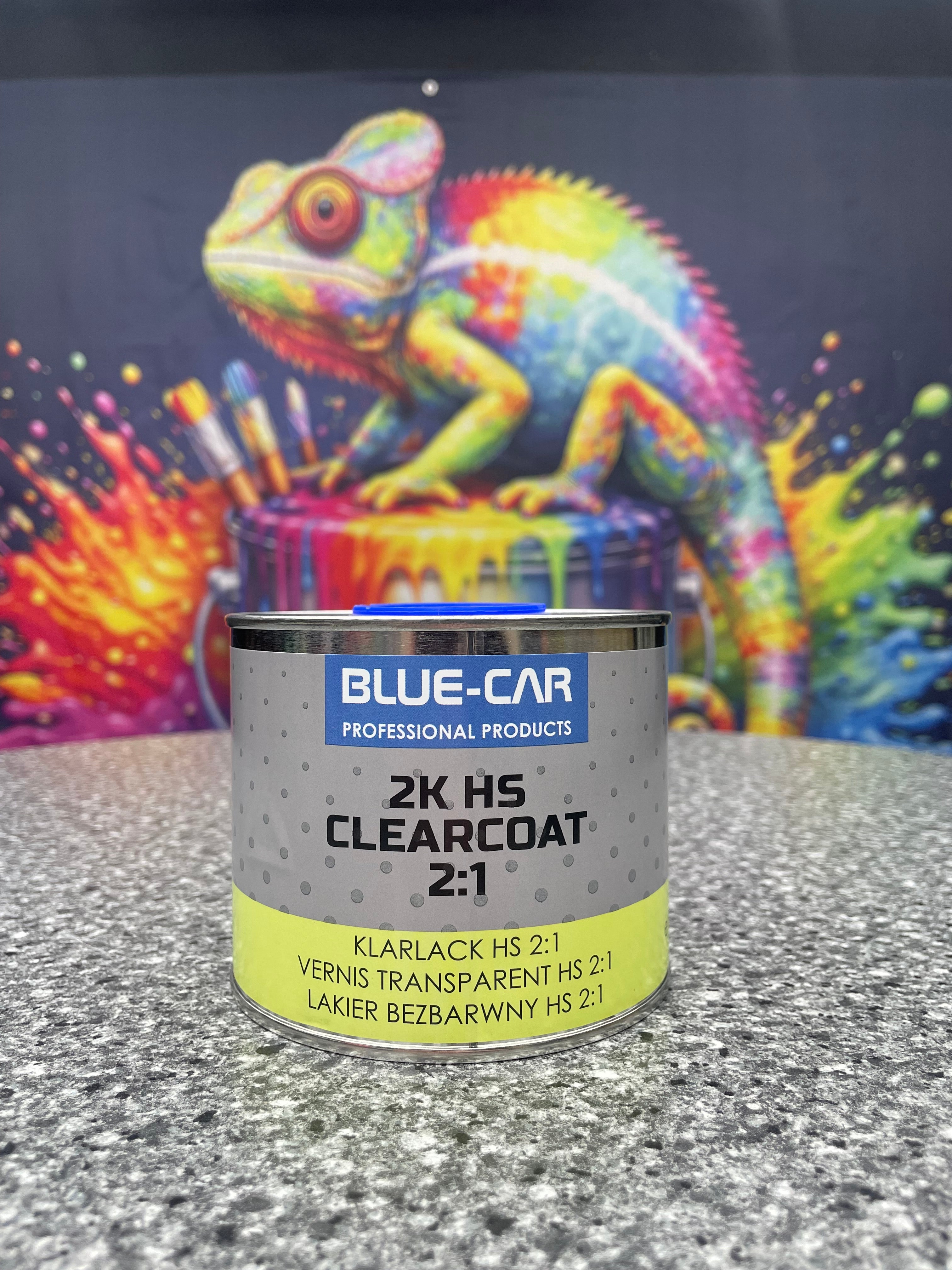 BLUECAR-Klarlack 2k HS 500ml + 250ml Härter