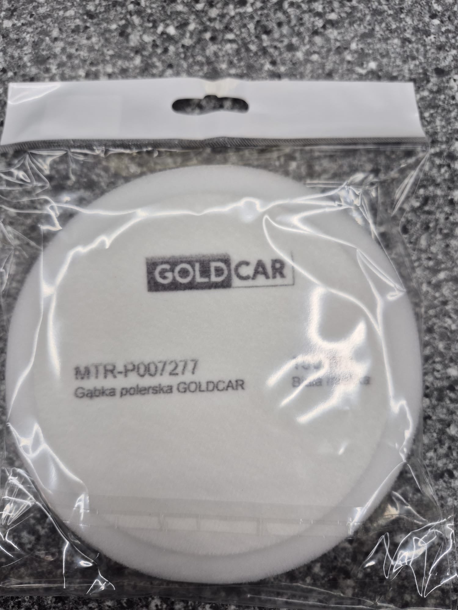 GOLDCAR-Polierschwamm mit Klettverschluss 150 mm x 25 mm