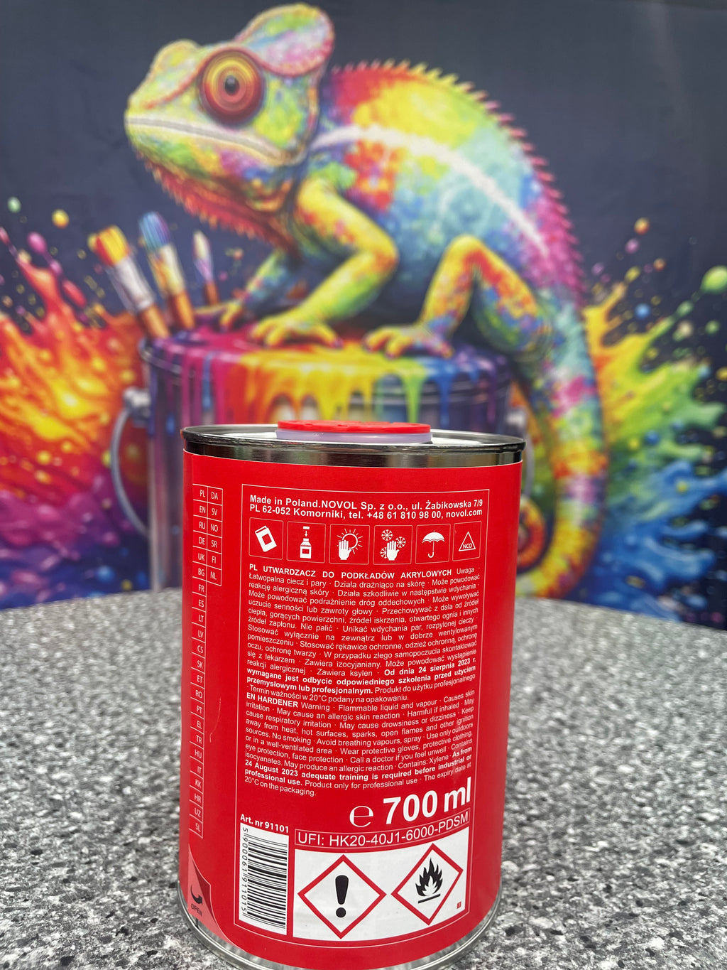 NOVOL 2000 Dart Filler+Härter Grundierung