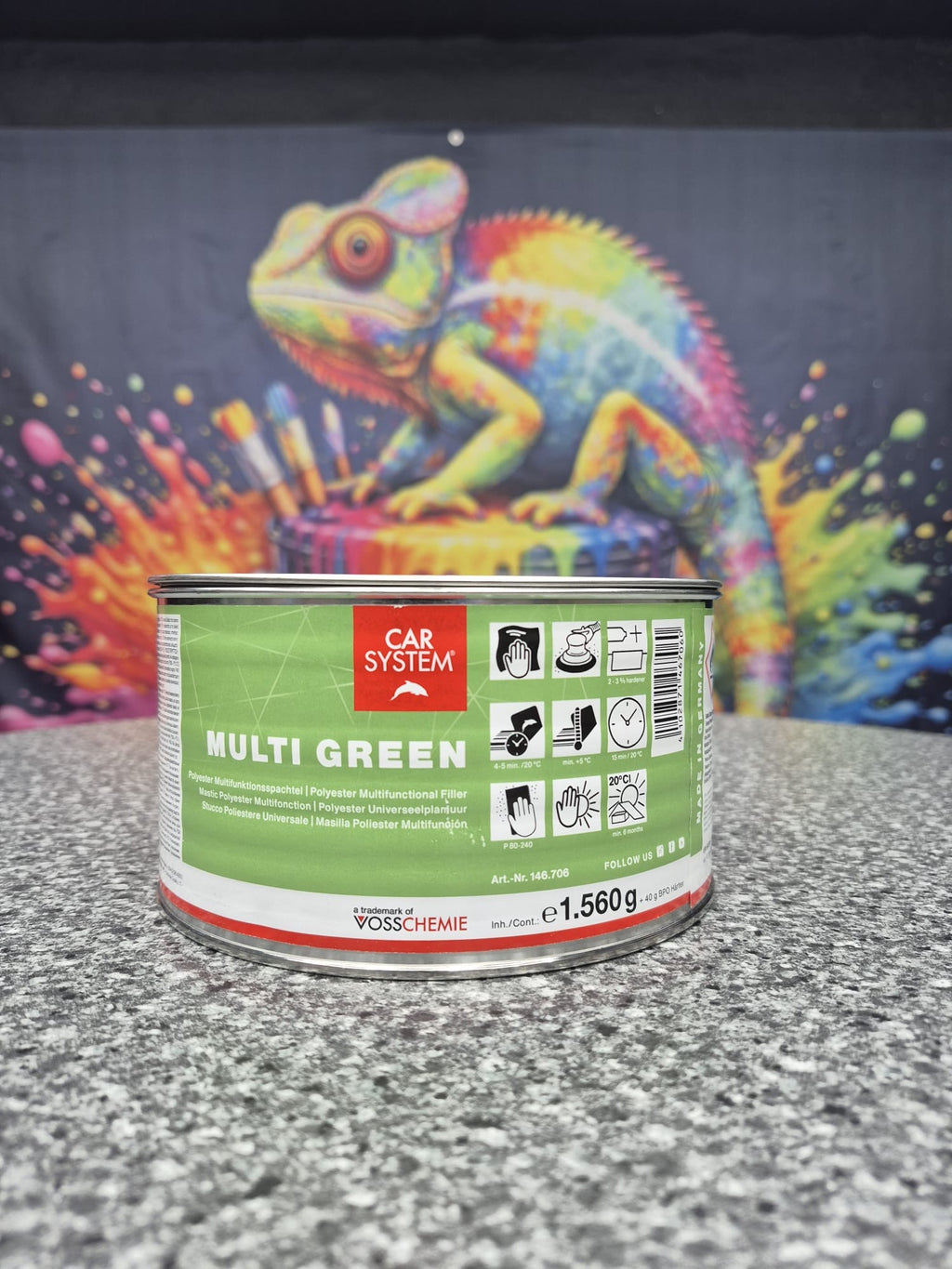 Carsystem-Multigreen Spachtel