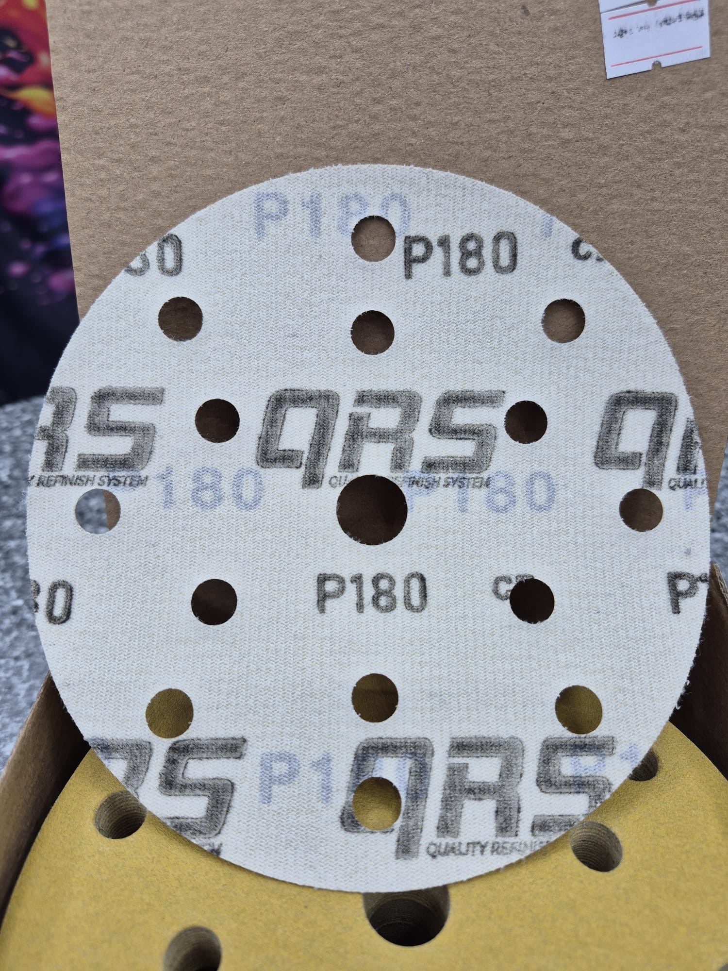 QRS-Standard Schleifpapier