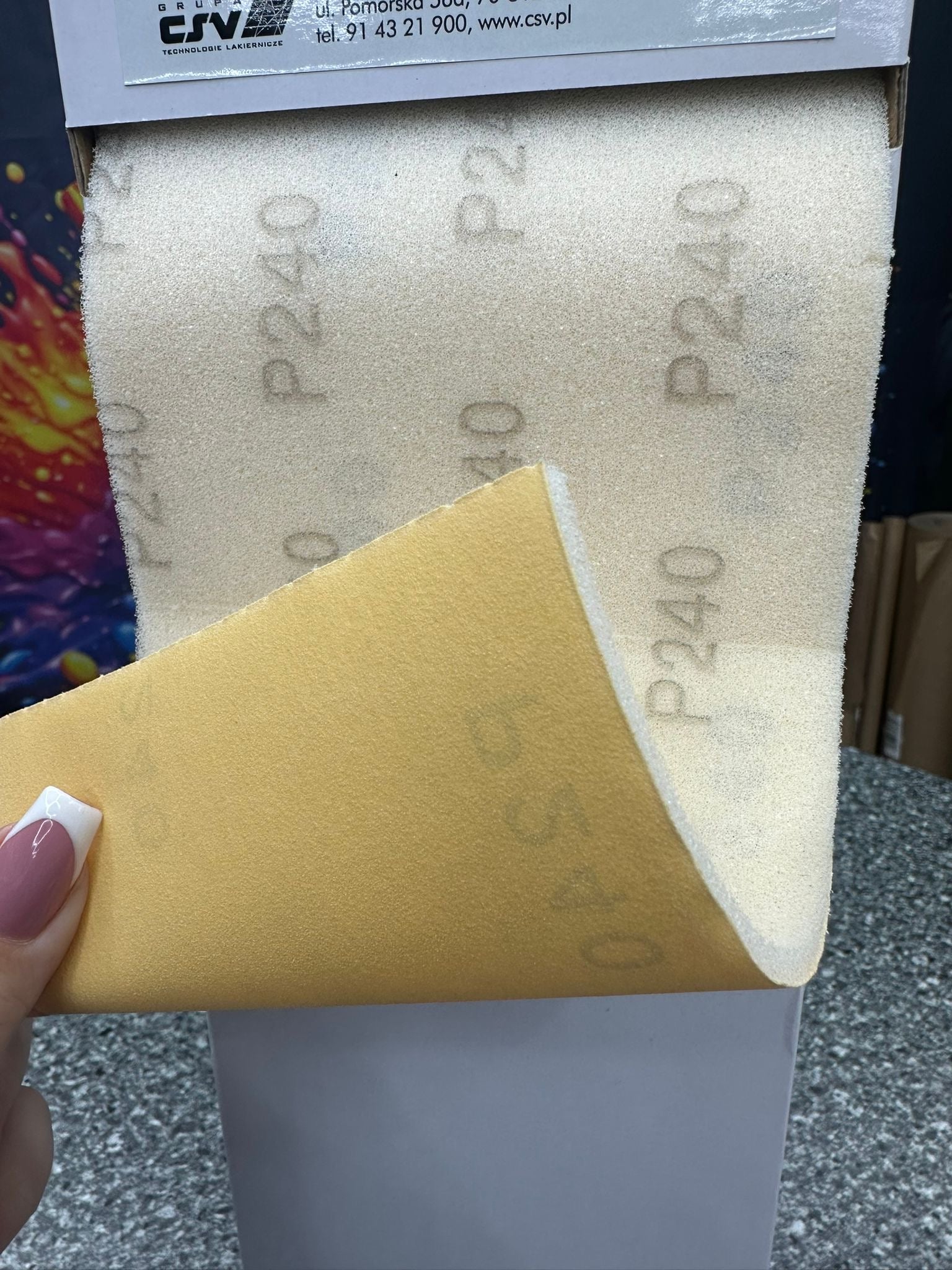 QRS-Rolle SOFT 115mm x 25m P240-P600