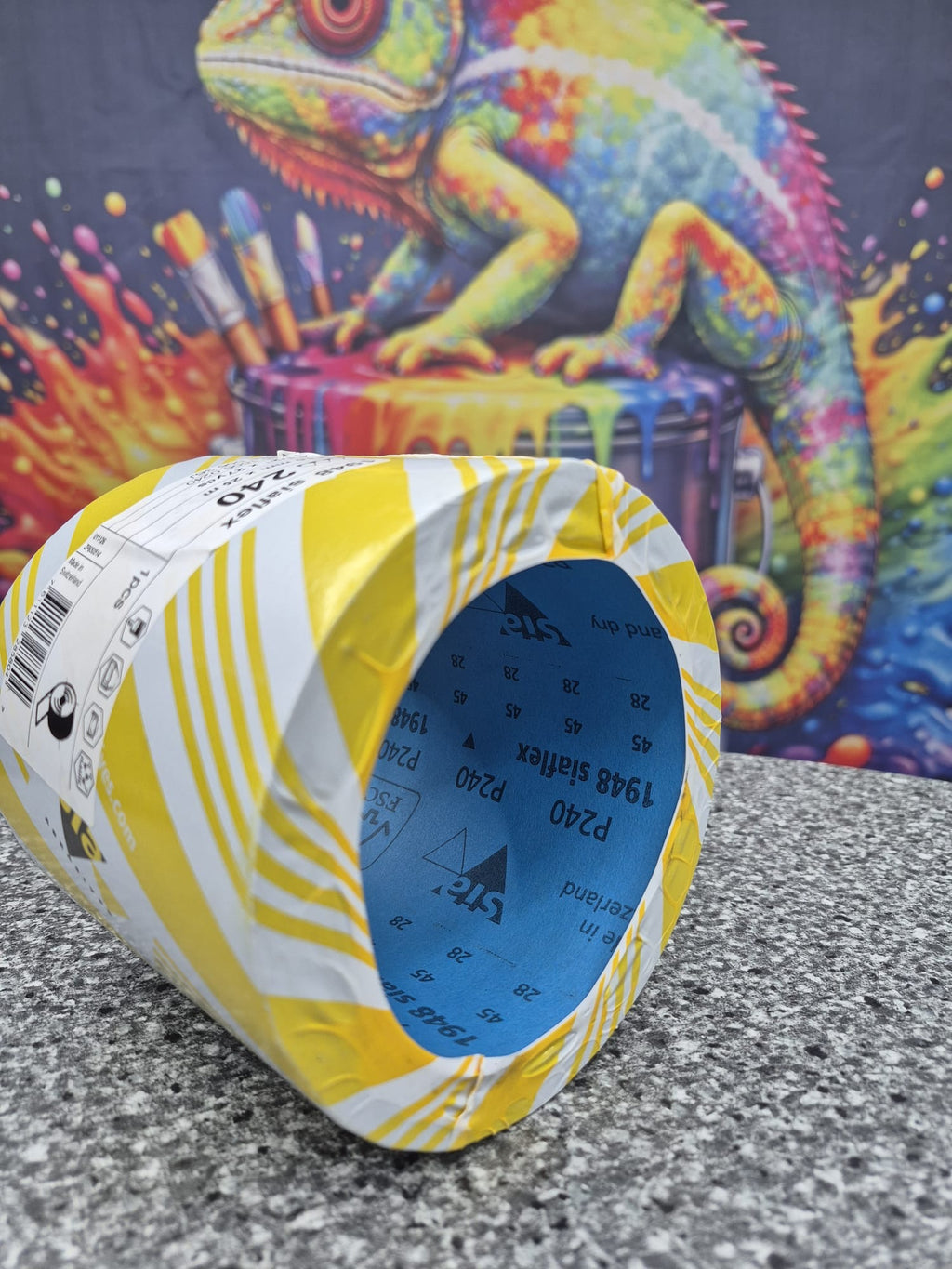 SIA 1948 Siaflex Schleifpapier (P80–P320) Ganze Rolle 115mmx25m