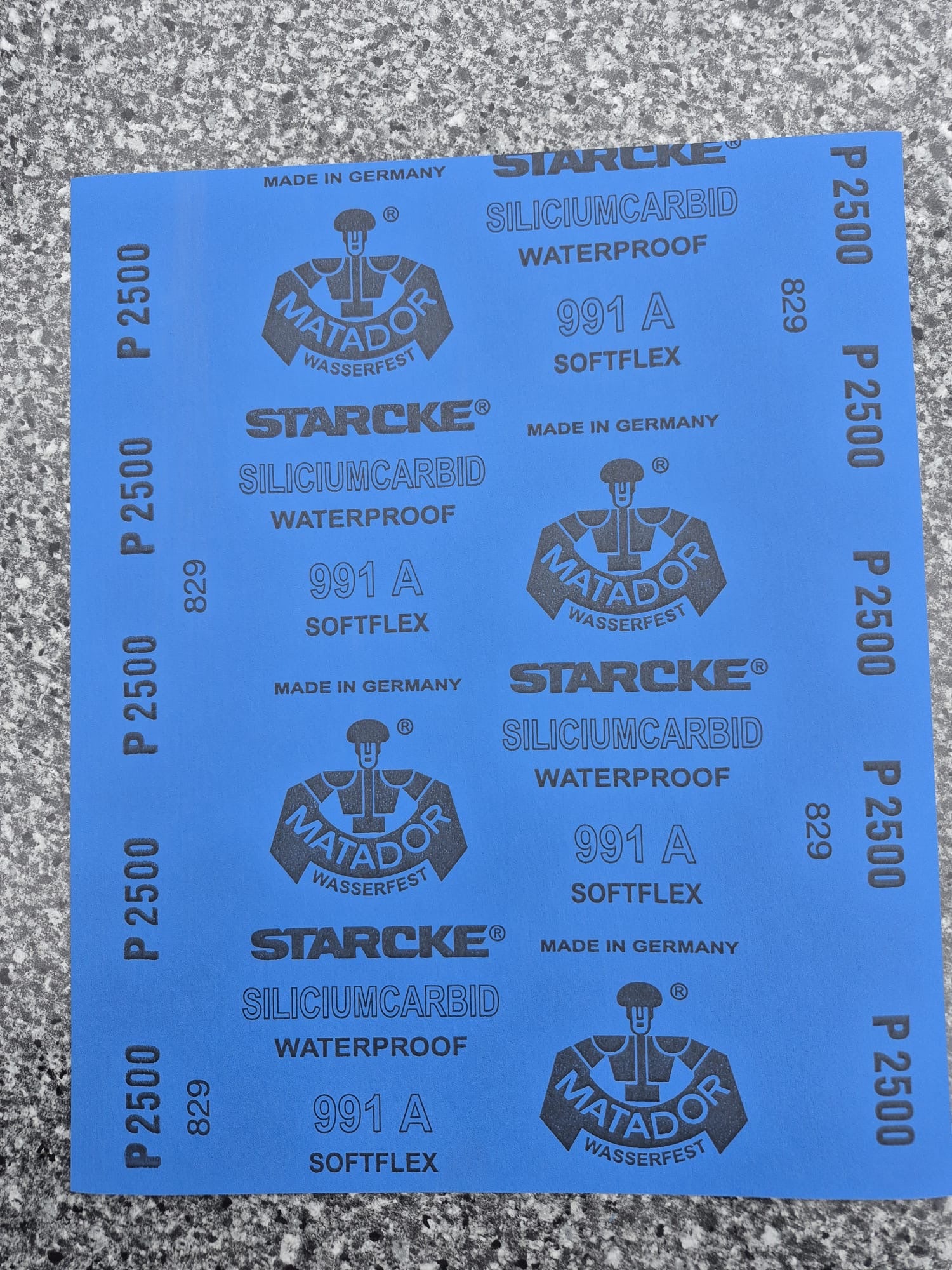 STARCKE 991A Softflex Siliciumcarbid Waterproof (P400–P3000)
