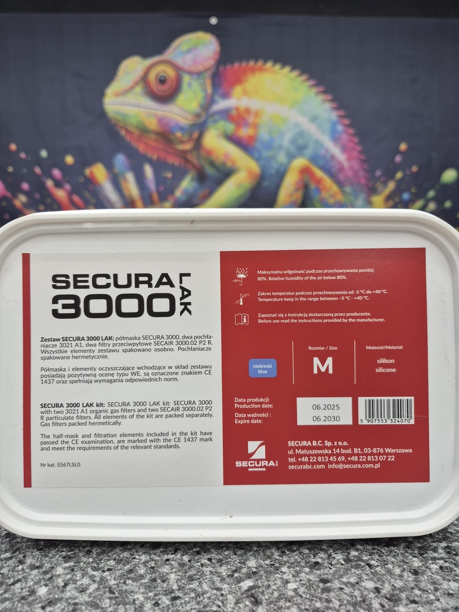 SECURA-Painters Kit Secura 3000 LAK