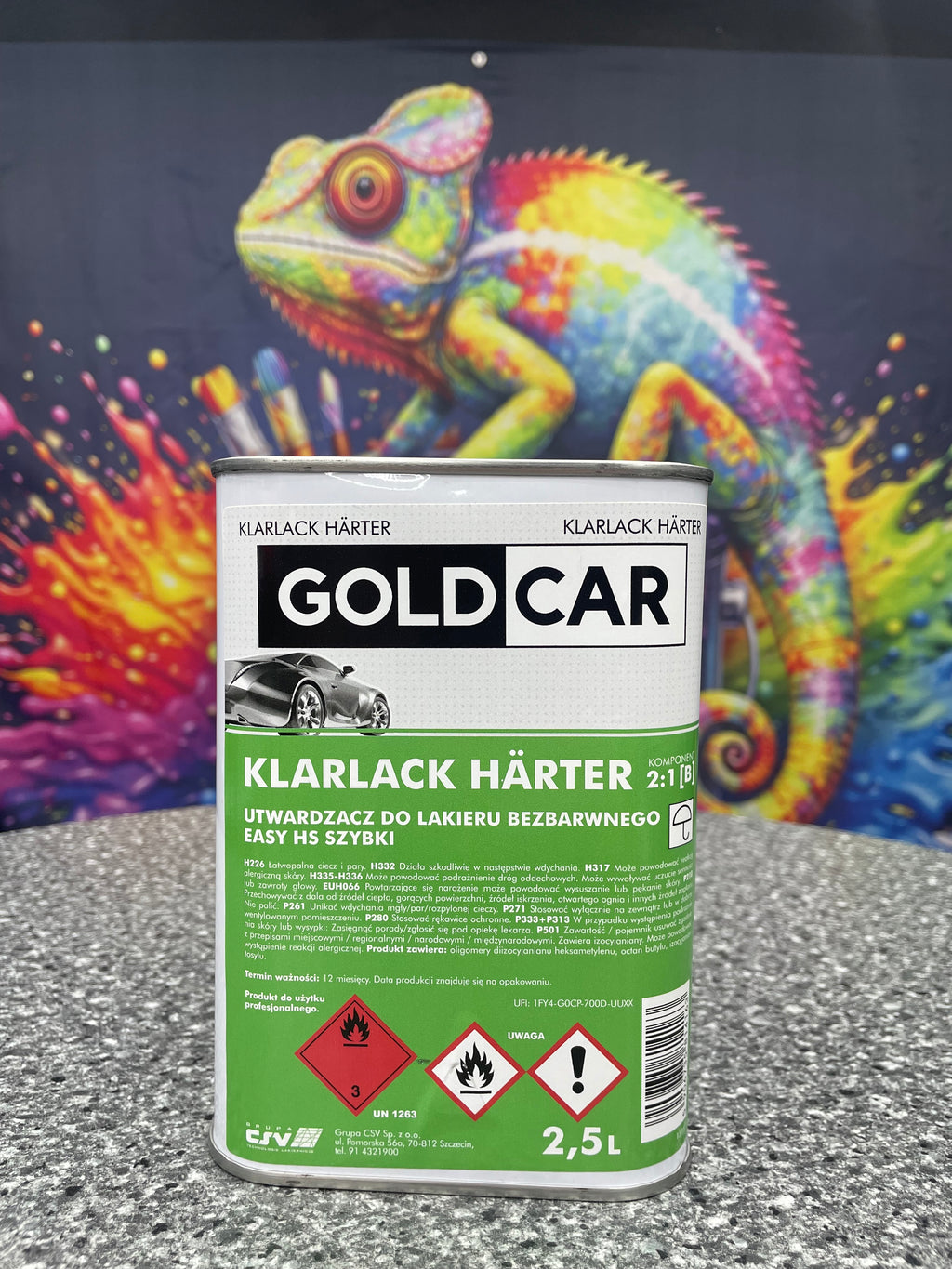 GOLDCAR-Klarlack easy HS 2:1 5L + 2.5L Härter