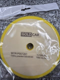 GOLDCAR-Polierschwamm mit Klettverschluss 170/25 hart (gelb) mit Zentrierloch