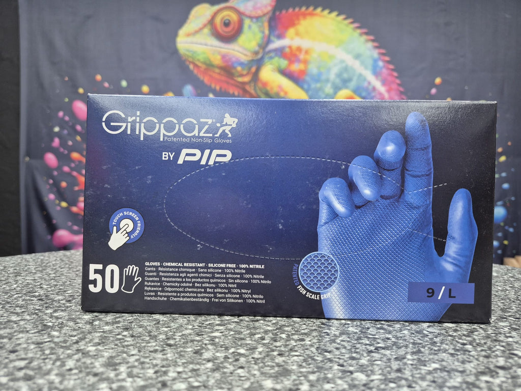 GRIPPAZ-Handschuhe geeignet fürs Lackieren