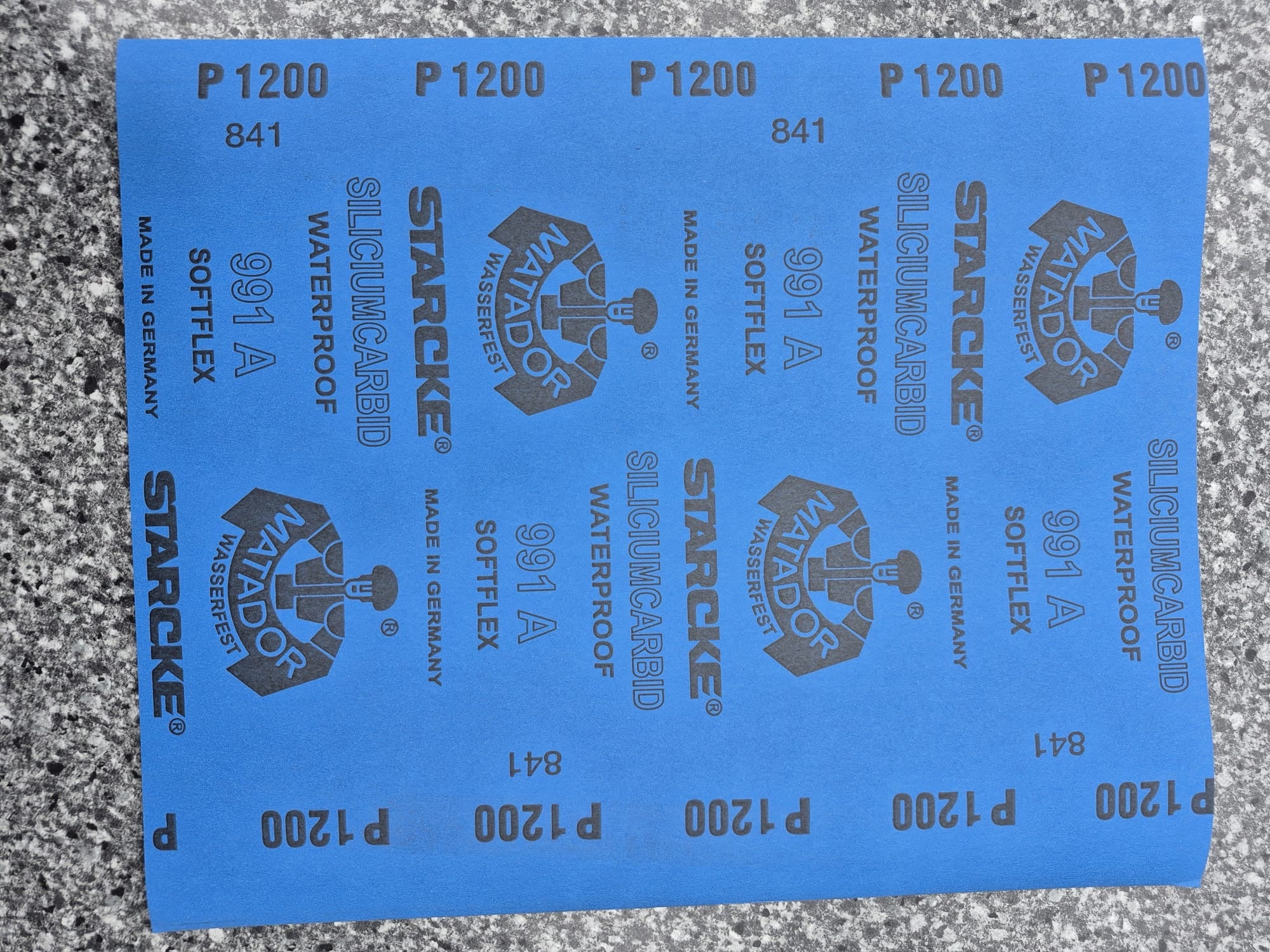 STARCKE 991A Softflex Siliciumcarbid Waterproof (P400–P3000)