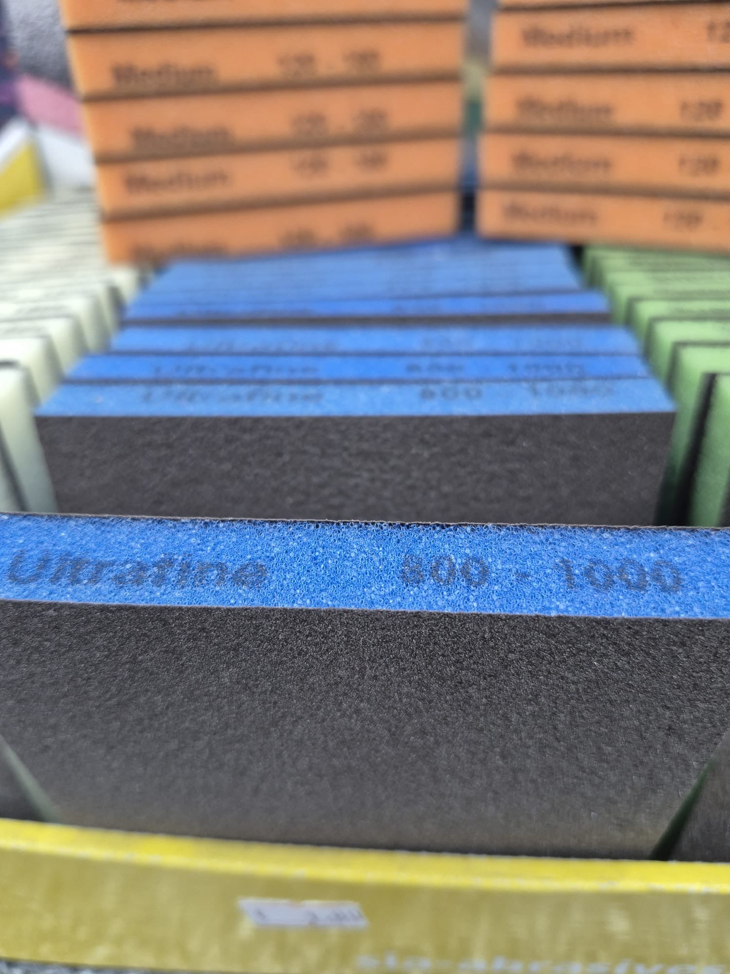 SIA-ABRASIVES-7983 Siasponge flex Handpads (Doppelseitiger Schleifschwamm)