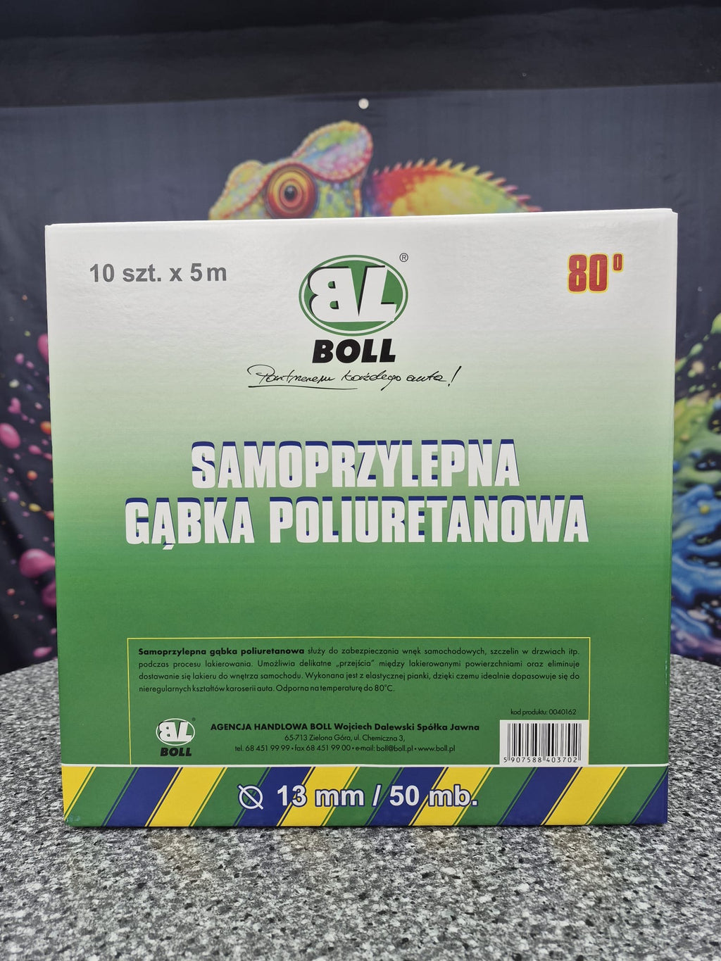 BOLL-Selbstklebender Polyurethanschwamm zum Schutz des Innenraums 13mmx50m