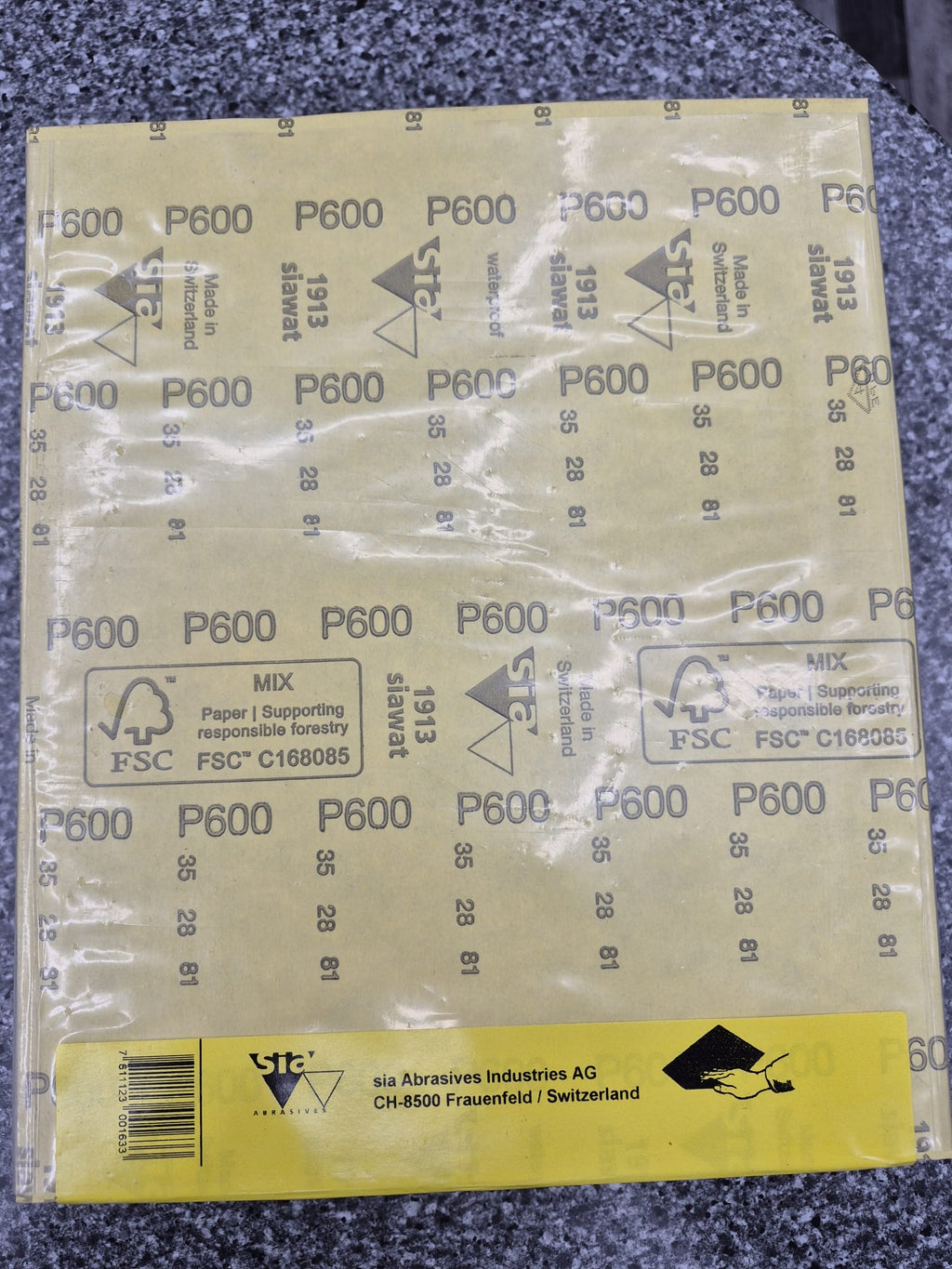 SIA 1913 Siaflex Schleifpapier (P400–P2500)