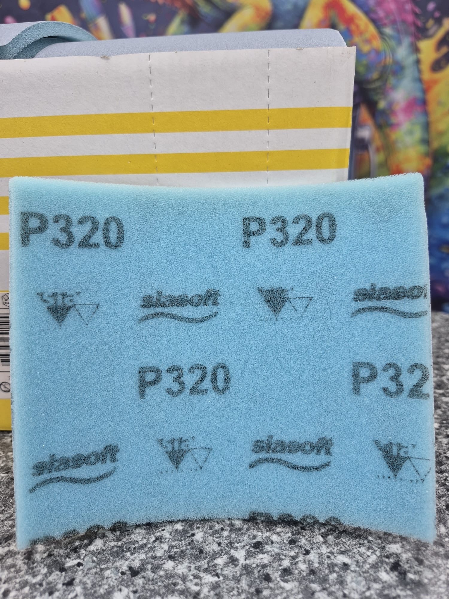 SIA 1748 Siaflex Schleifvlies (weich/schwammartig) (P220–P400)