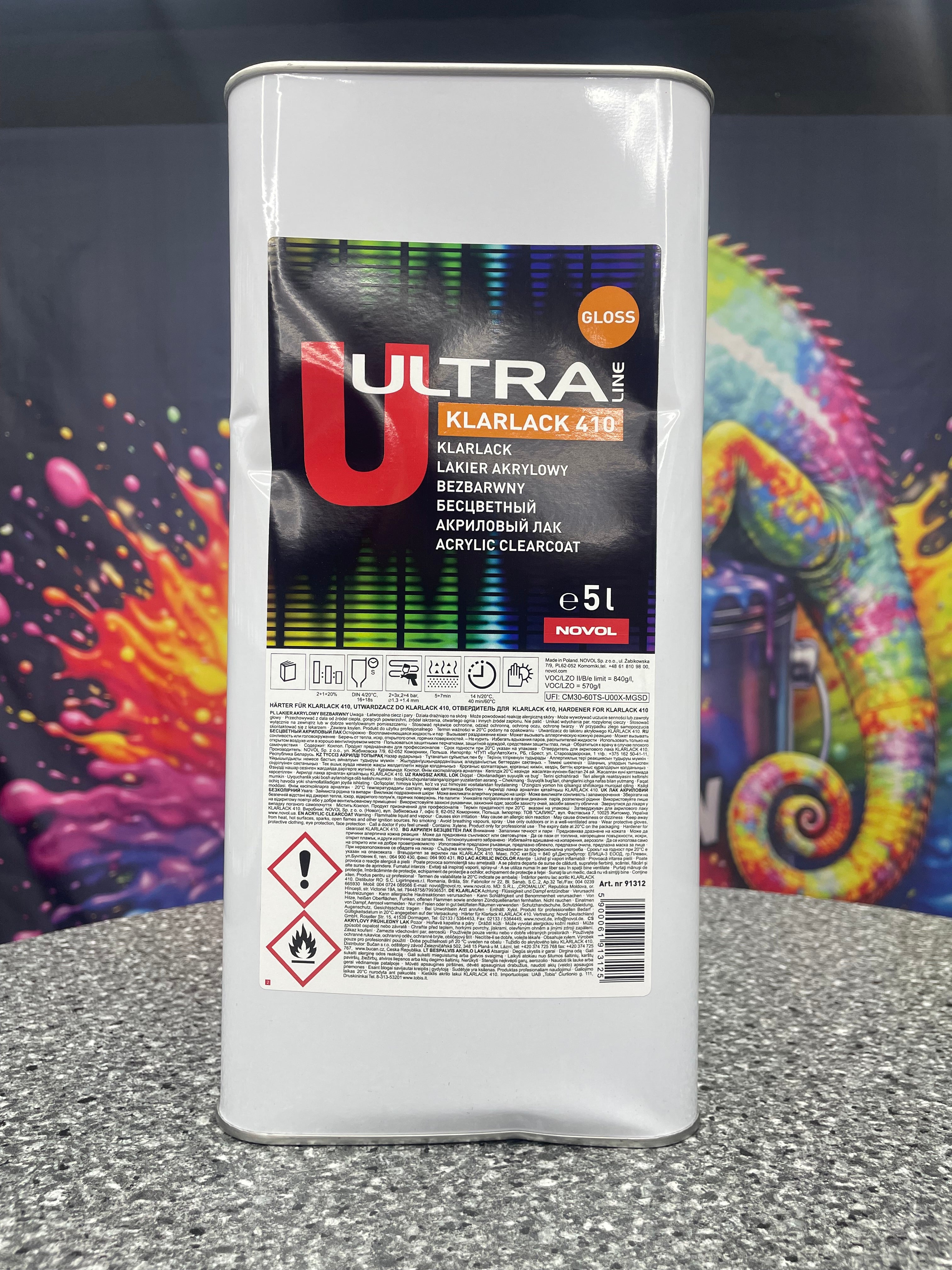 NOVOL-Ultra Klarlack 410