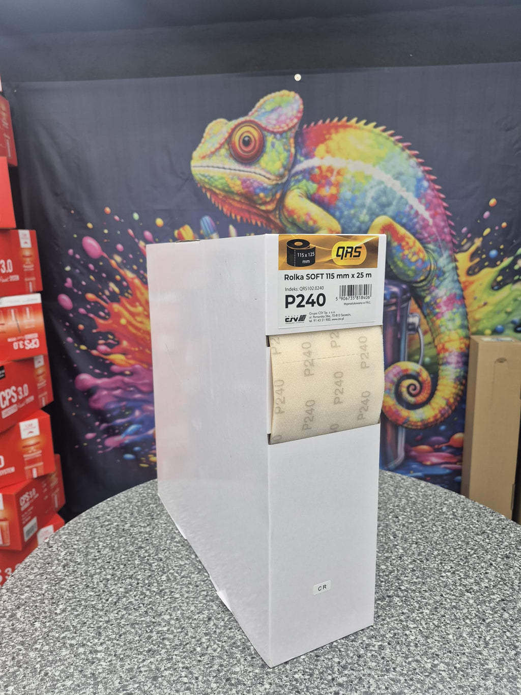 QRS-Rolle SOFT 115mm x 25m P240-P600