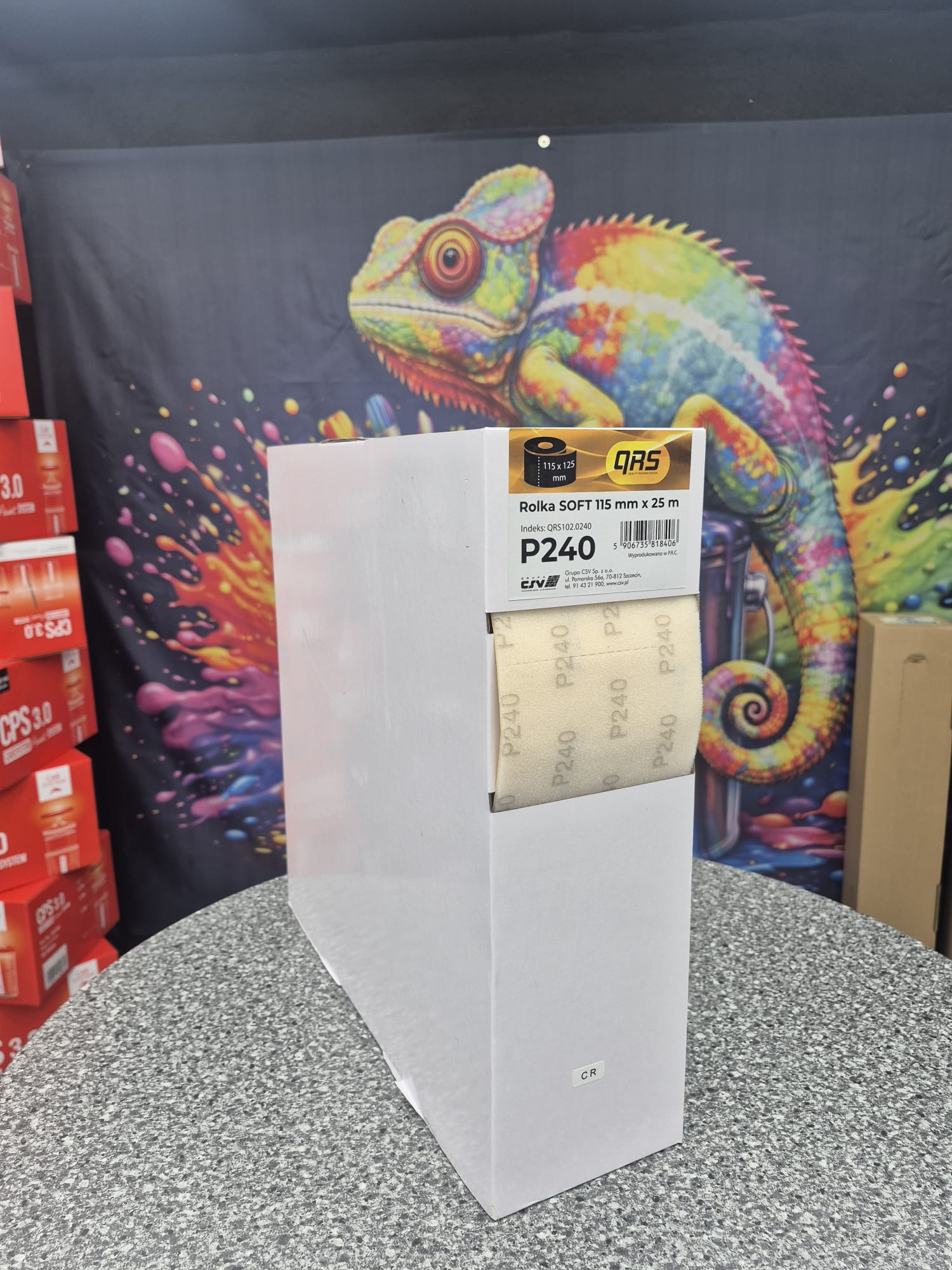 QRS-Rolle SOFT 115mm x 25m P240-P600