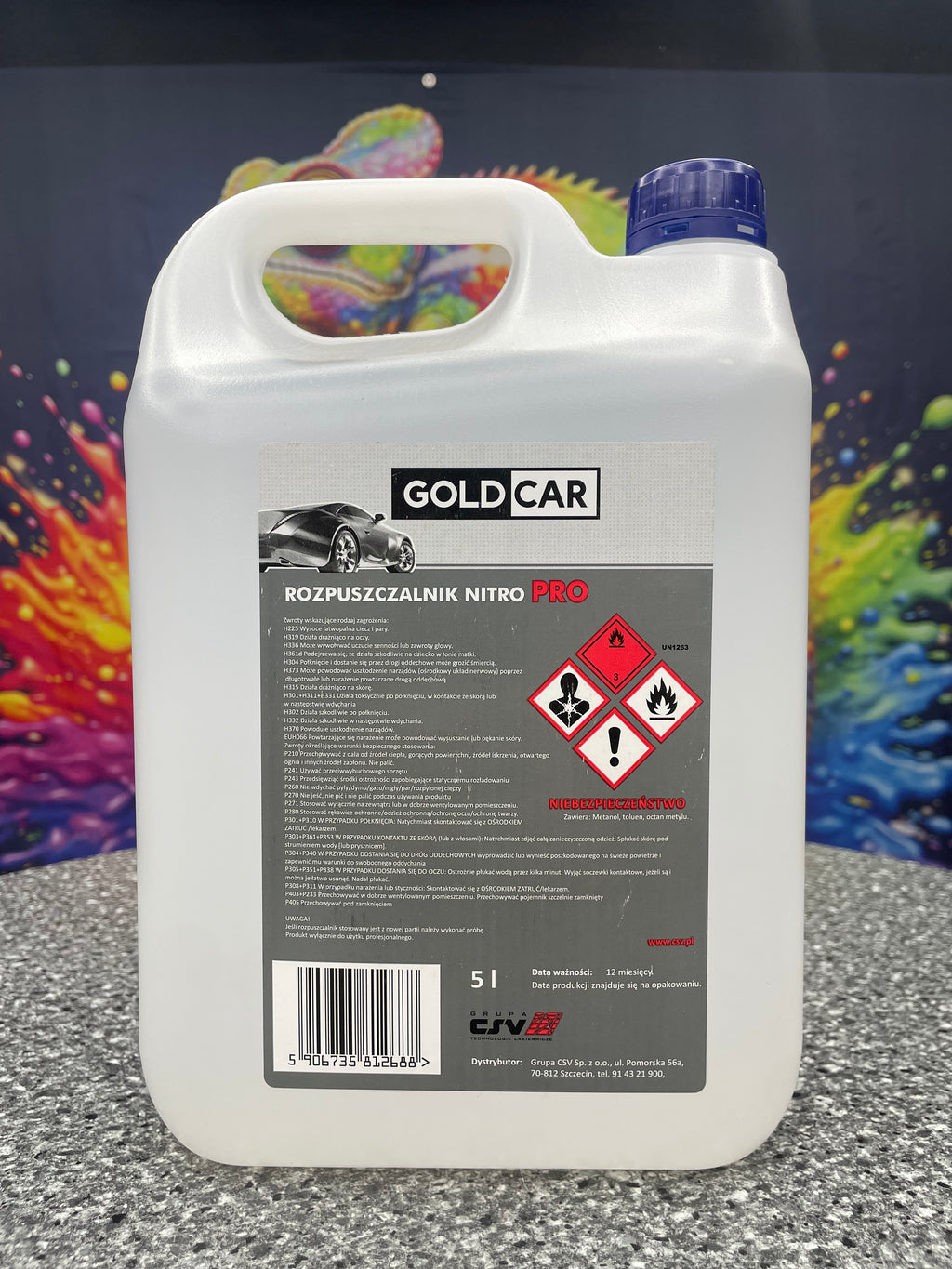 GOLDCAR-Nitro Verdünnung 5L