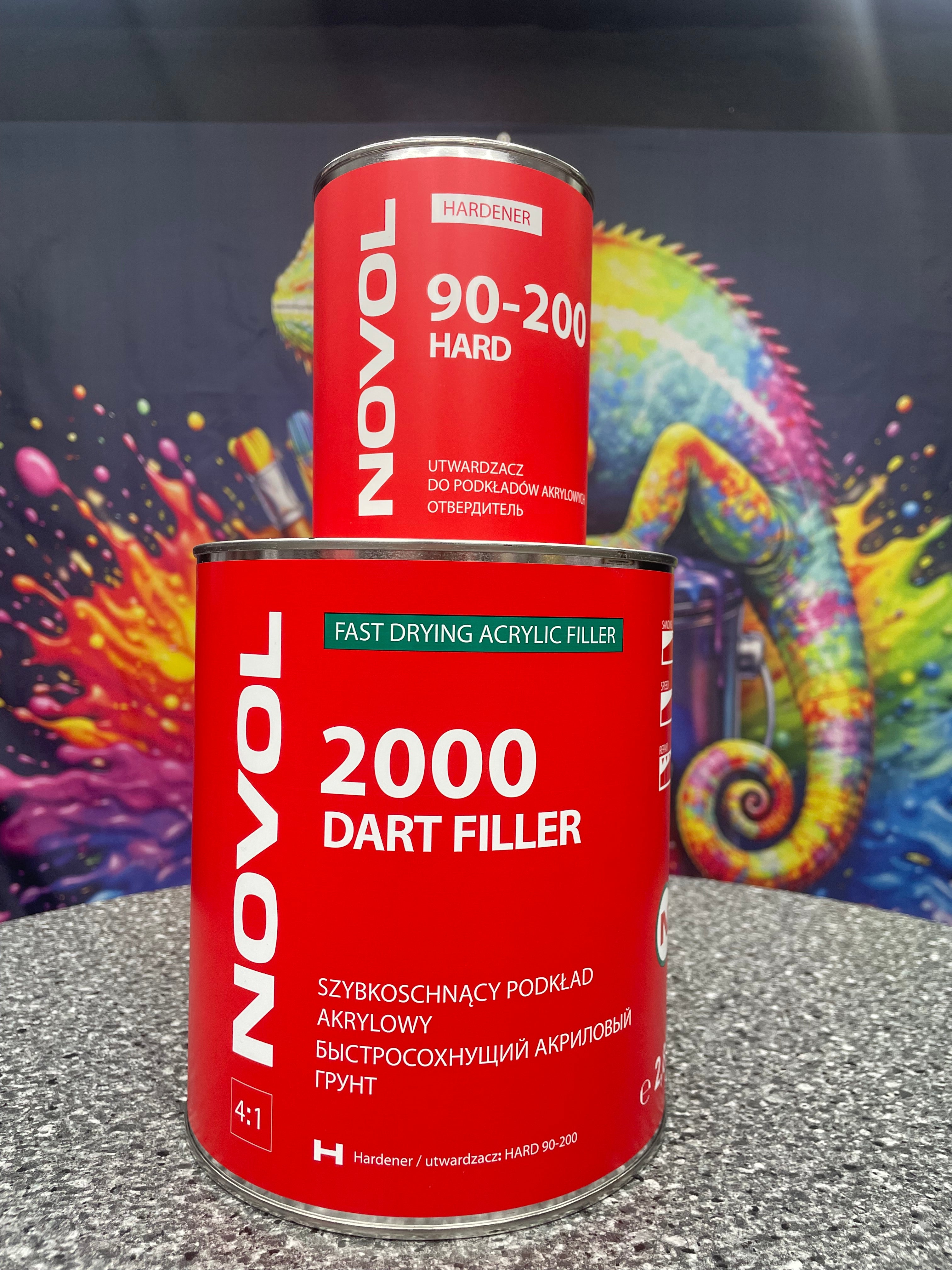 NOVOL 2000 Dart Filler+Härter Grundierung