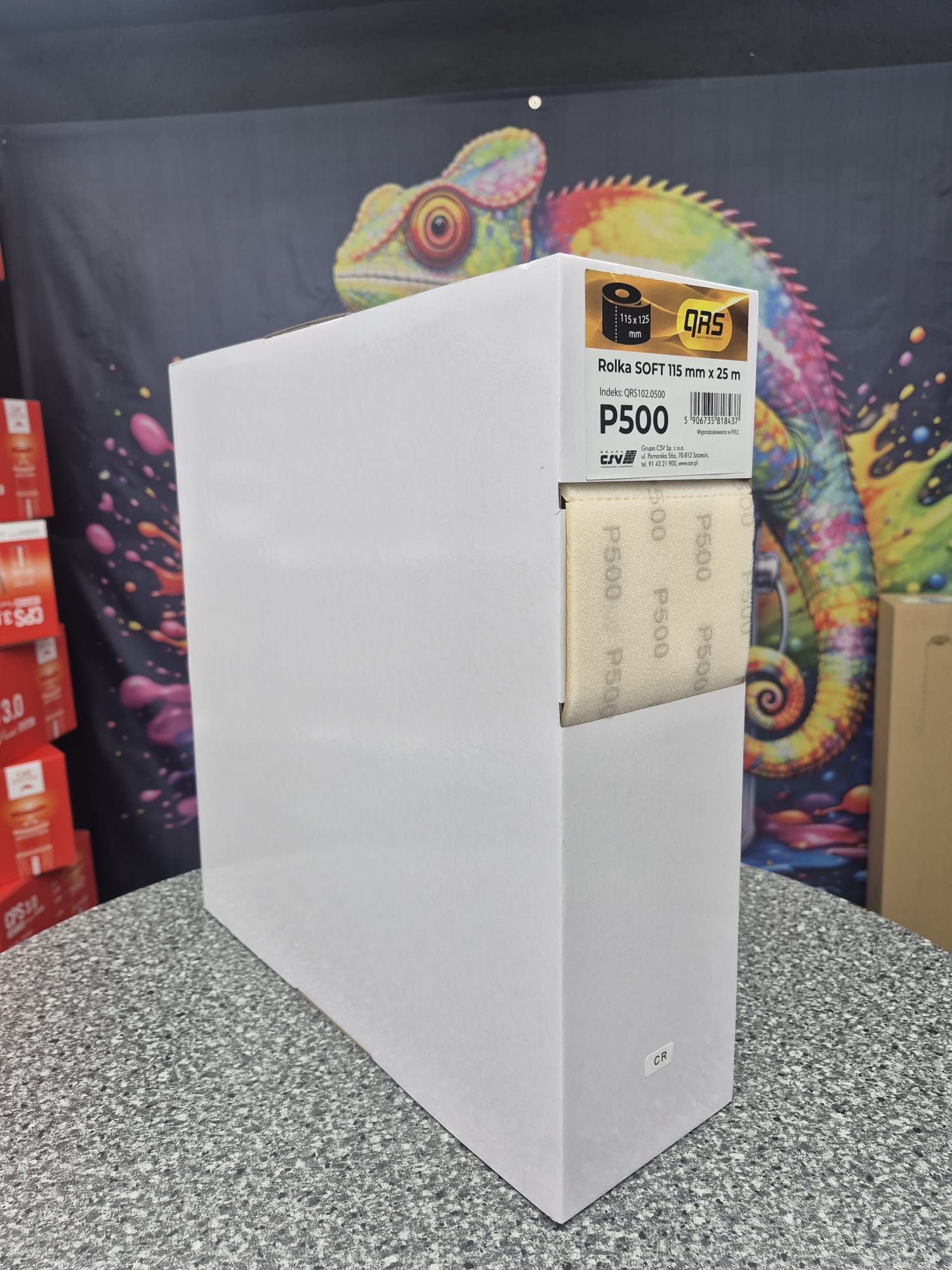 QRS-Rolle SOFT 115mm x 25m P240-P600
