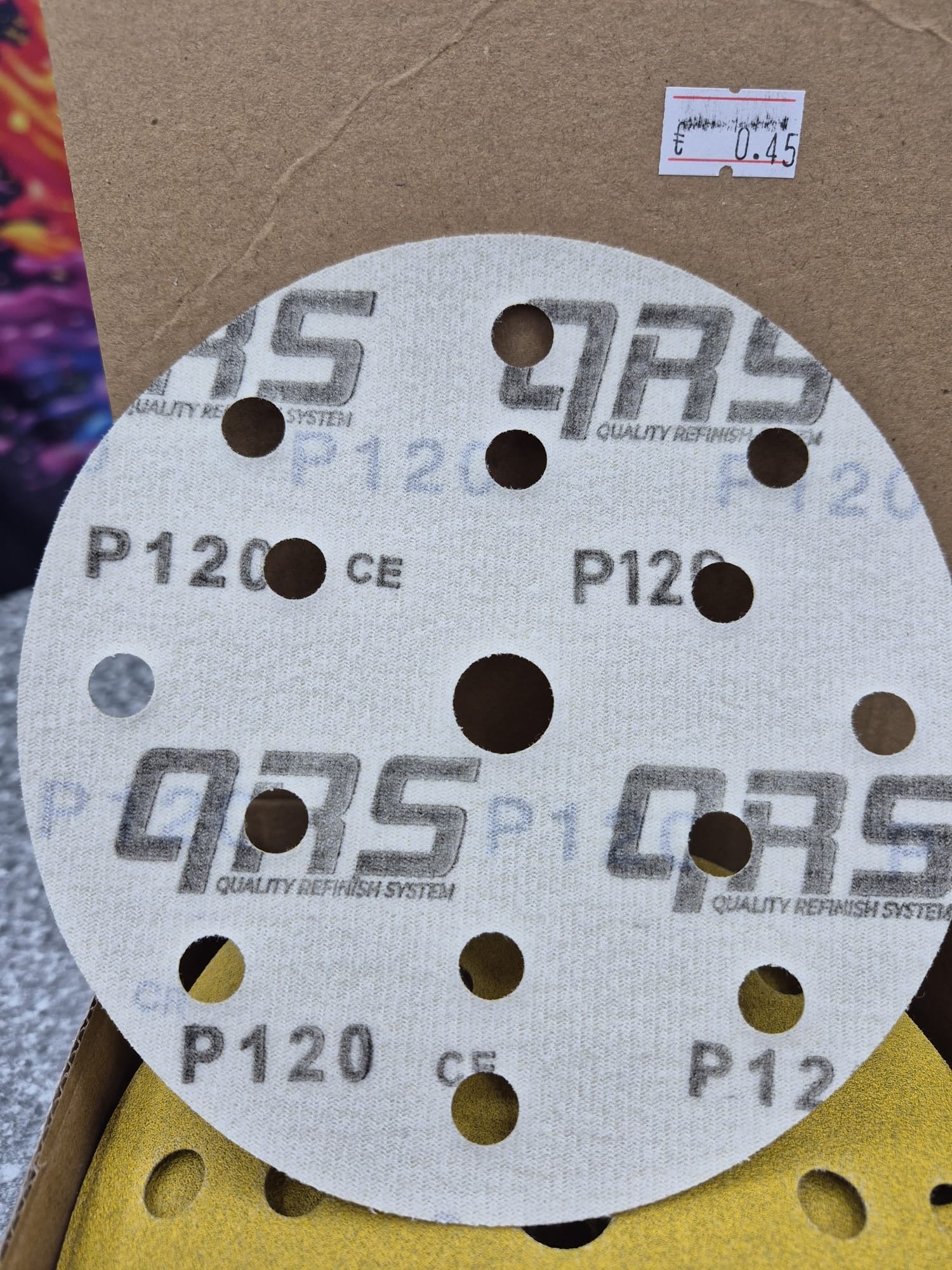 QRS-Standard Schleifpapier