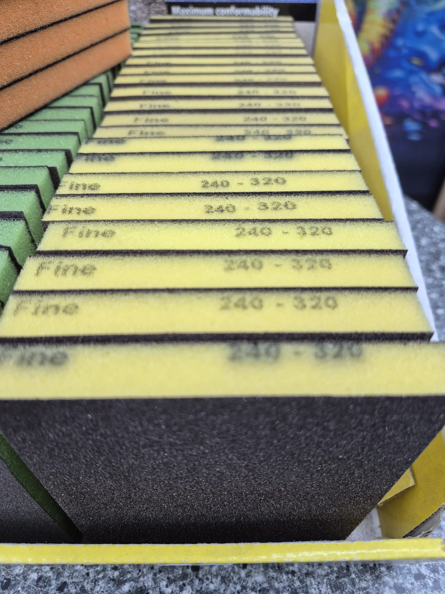 SIA-ABRASIVES-7983 Siasponge flex Handpads (Doppelseitiger Schleifschwamm)