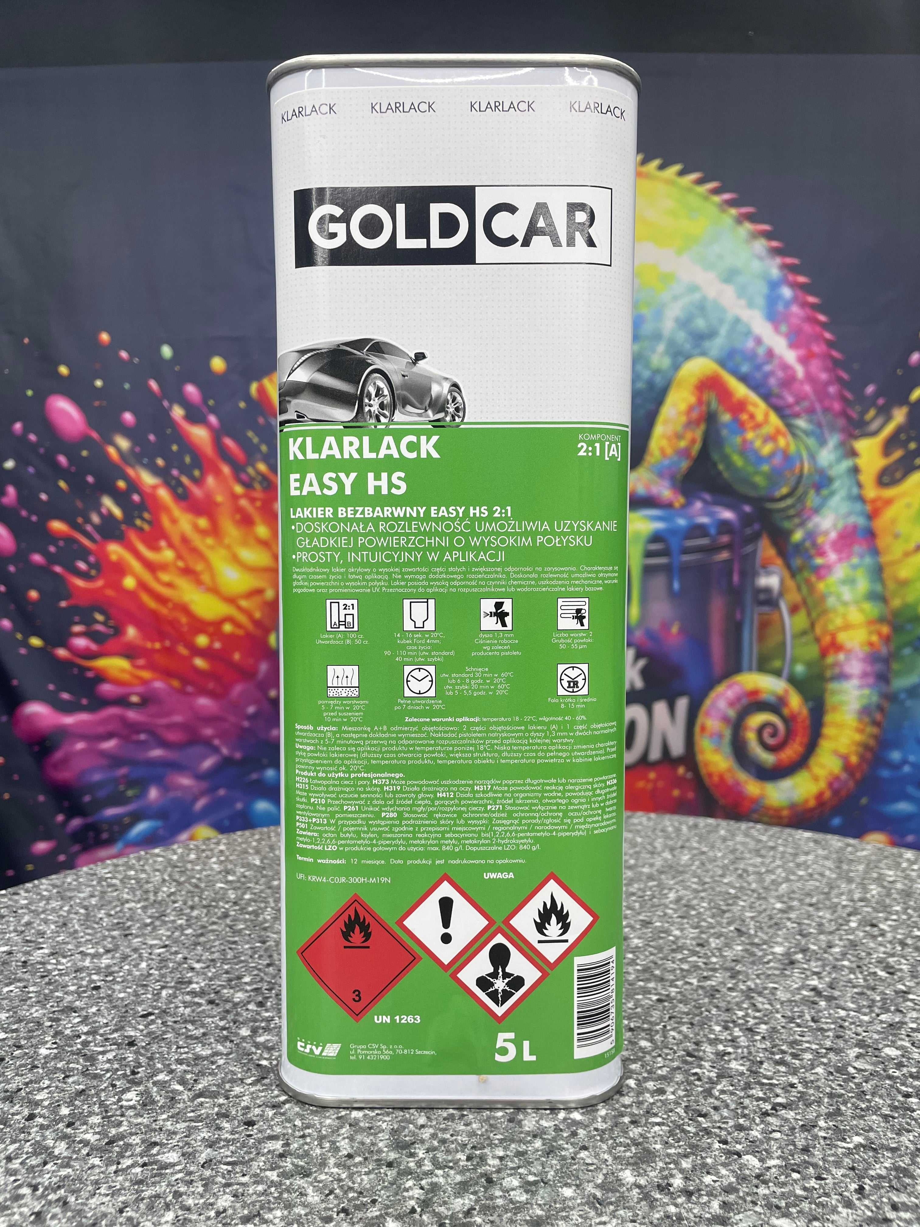 GOLDCAR-Klarlack easy HS 2:1 5L