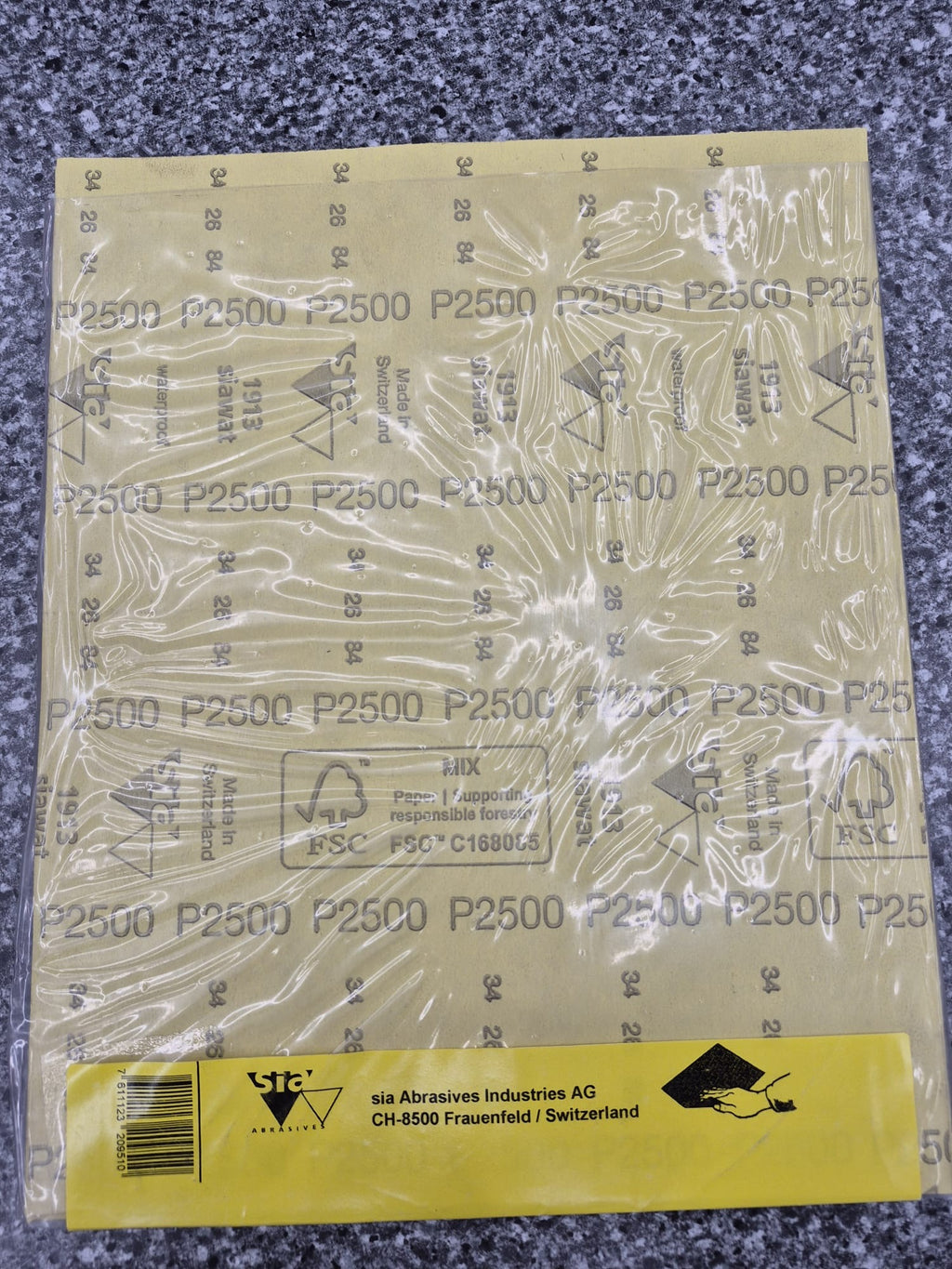 SIA 1913 Siaflex Schleifpapier (P400–P2500)