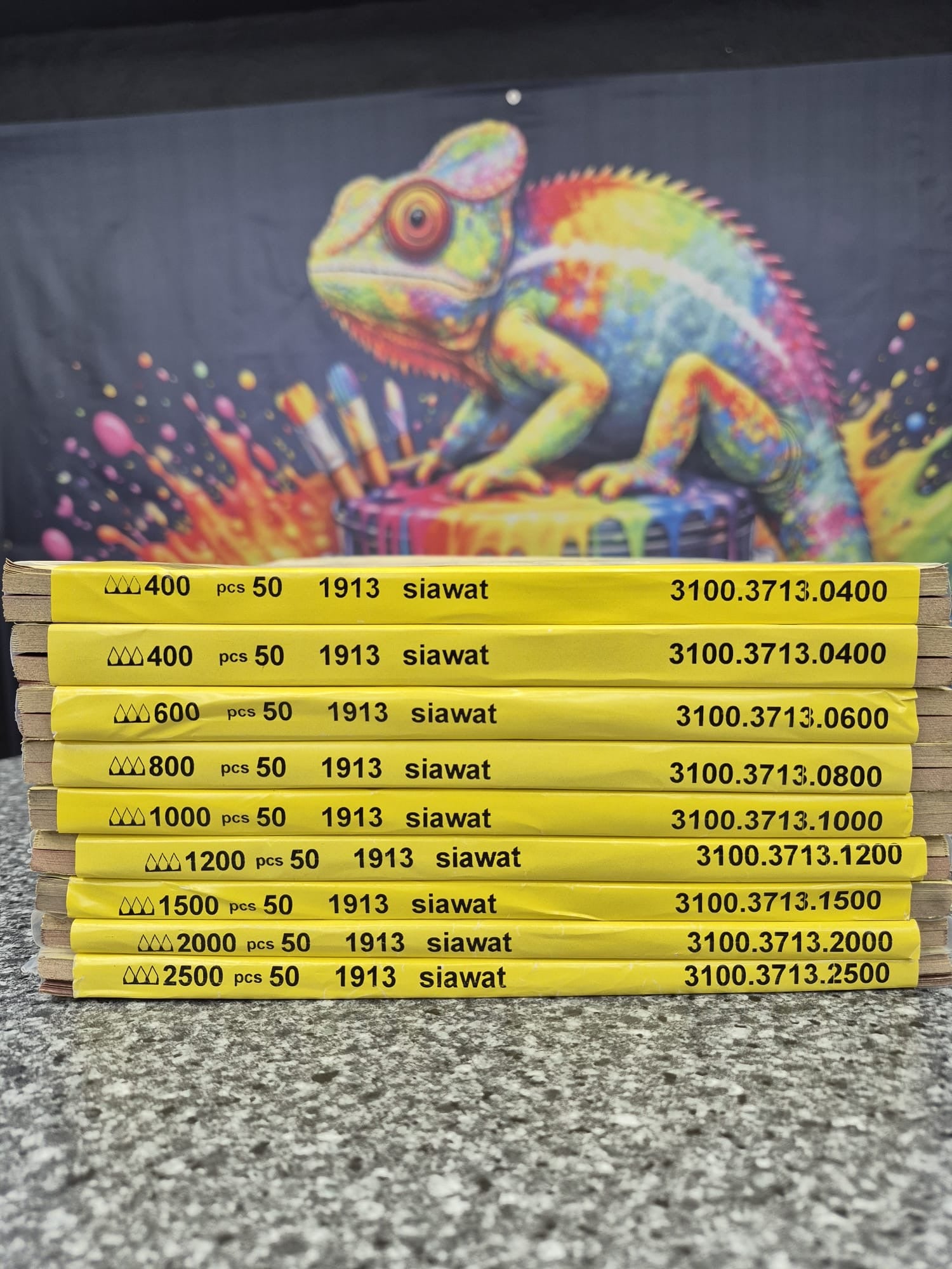 SIA 1913 Siaflex Schleifpapier (P400–P2500)