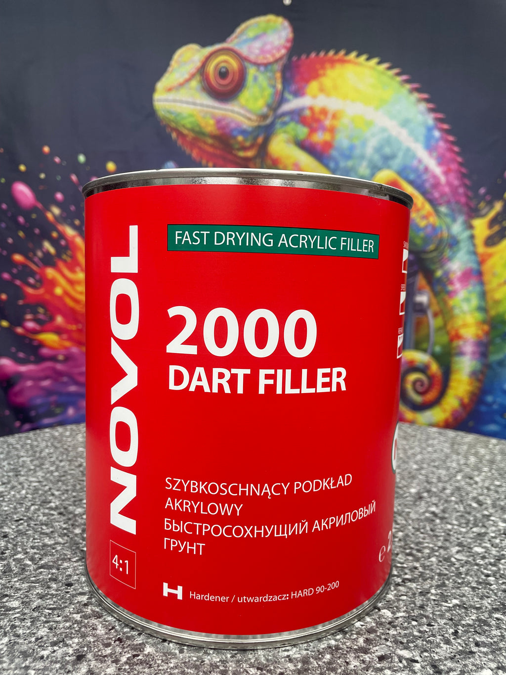 NOVOL 2000 Dart Filler+Härter Grundierung