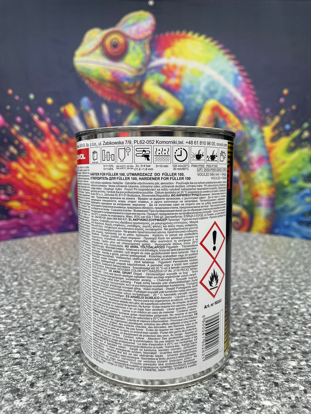 NOVOL-Ultra Acrylfüller 100 800ml + 160ml Härter