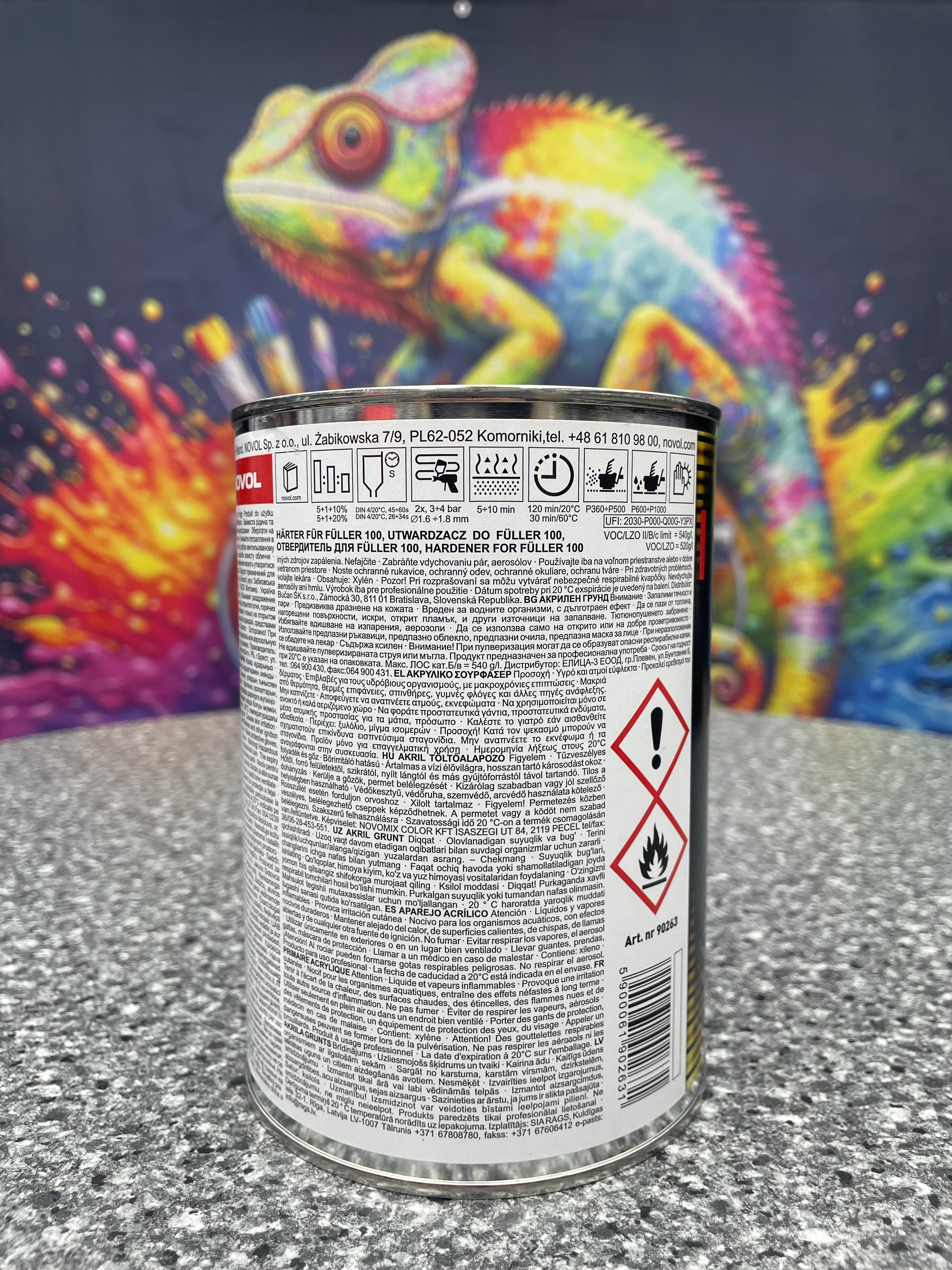 NOVOL-Ultra Acrylfüller 100 800ml