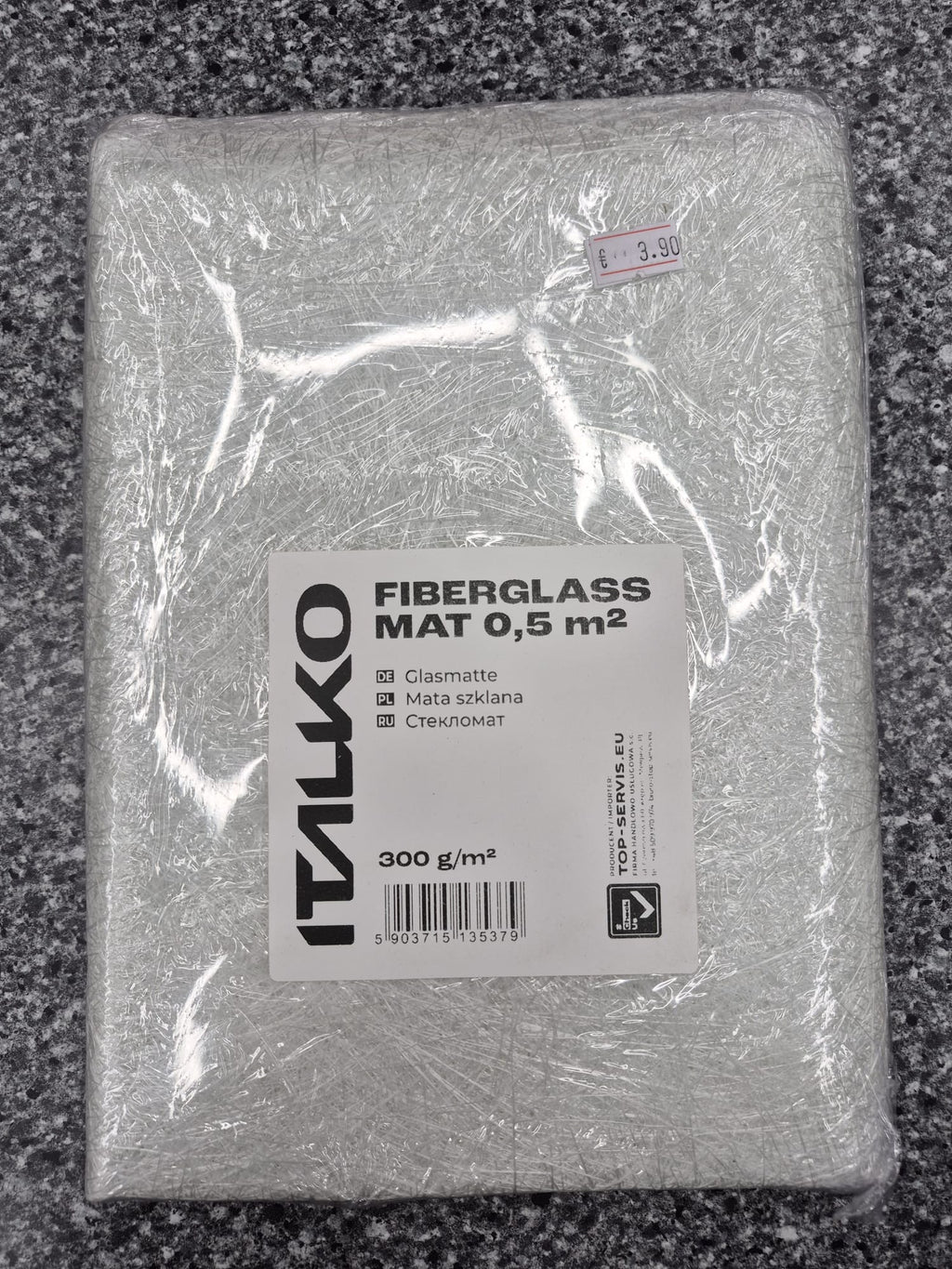 ITALKO-Fiberglass Mat 0.5m², 300g/m²