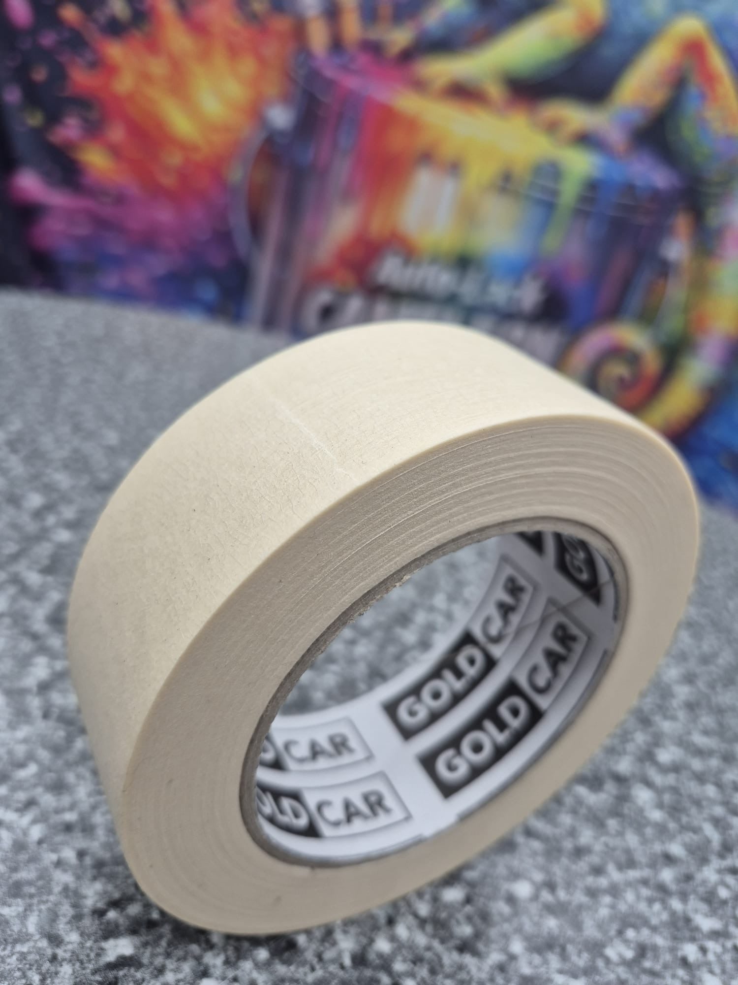 GOLDCAR-Klebeband Standard (Gelb)