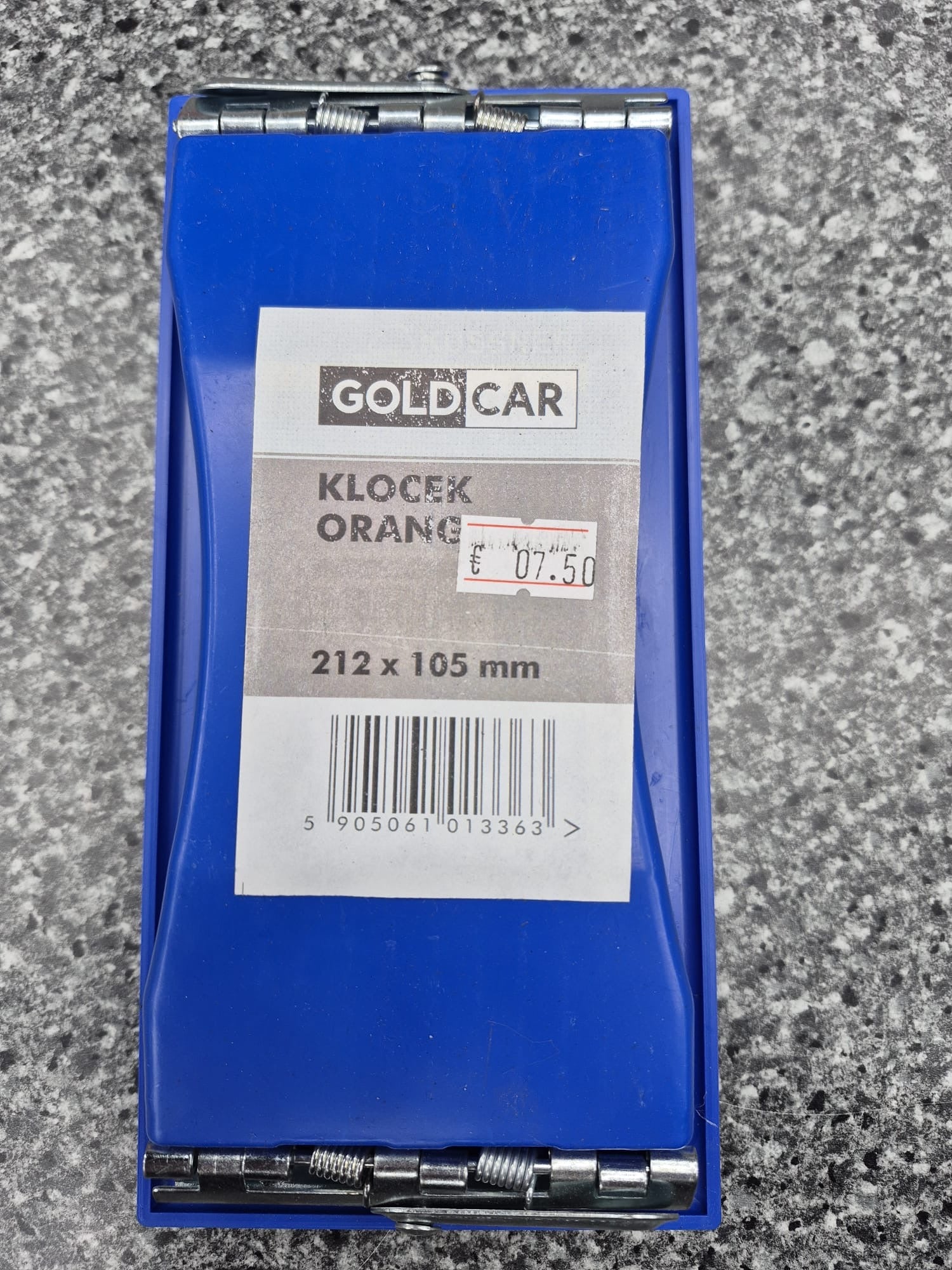 GOLDCAR-Schleifklotz, groß, 212 mm x 105 mm