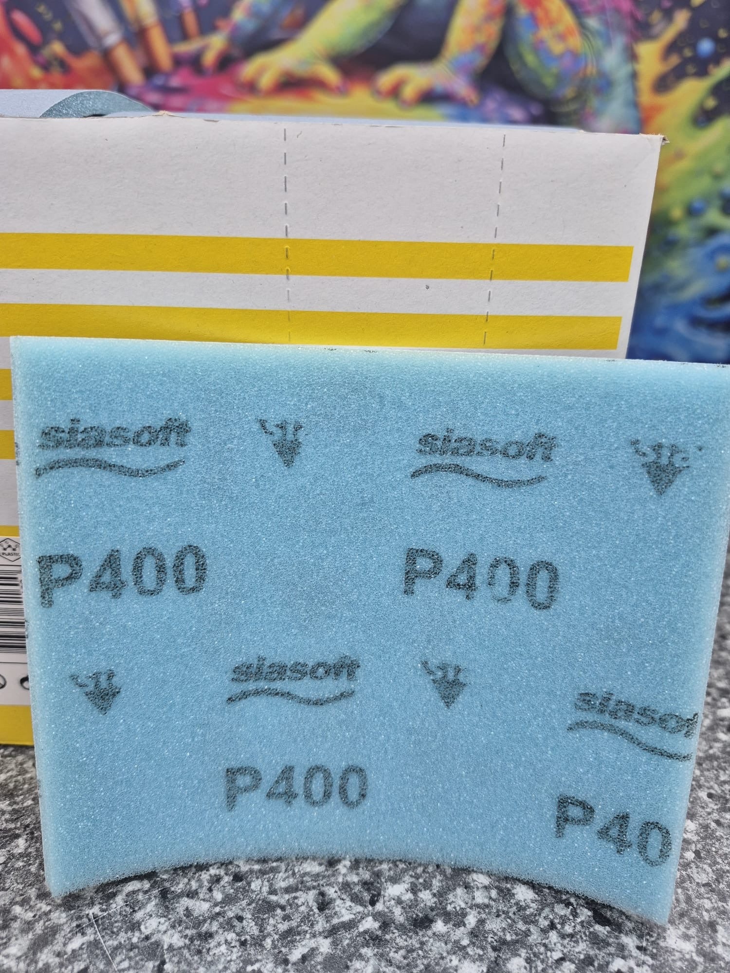 SIA 1748 Siaflex Schleifvlies (weich/schwammartig) (P220–P400)