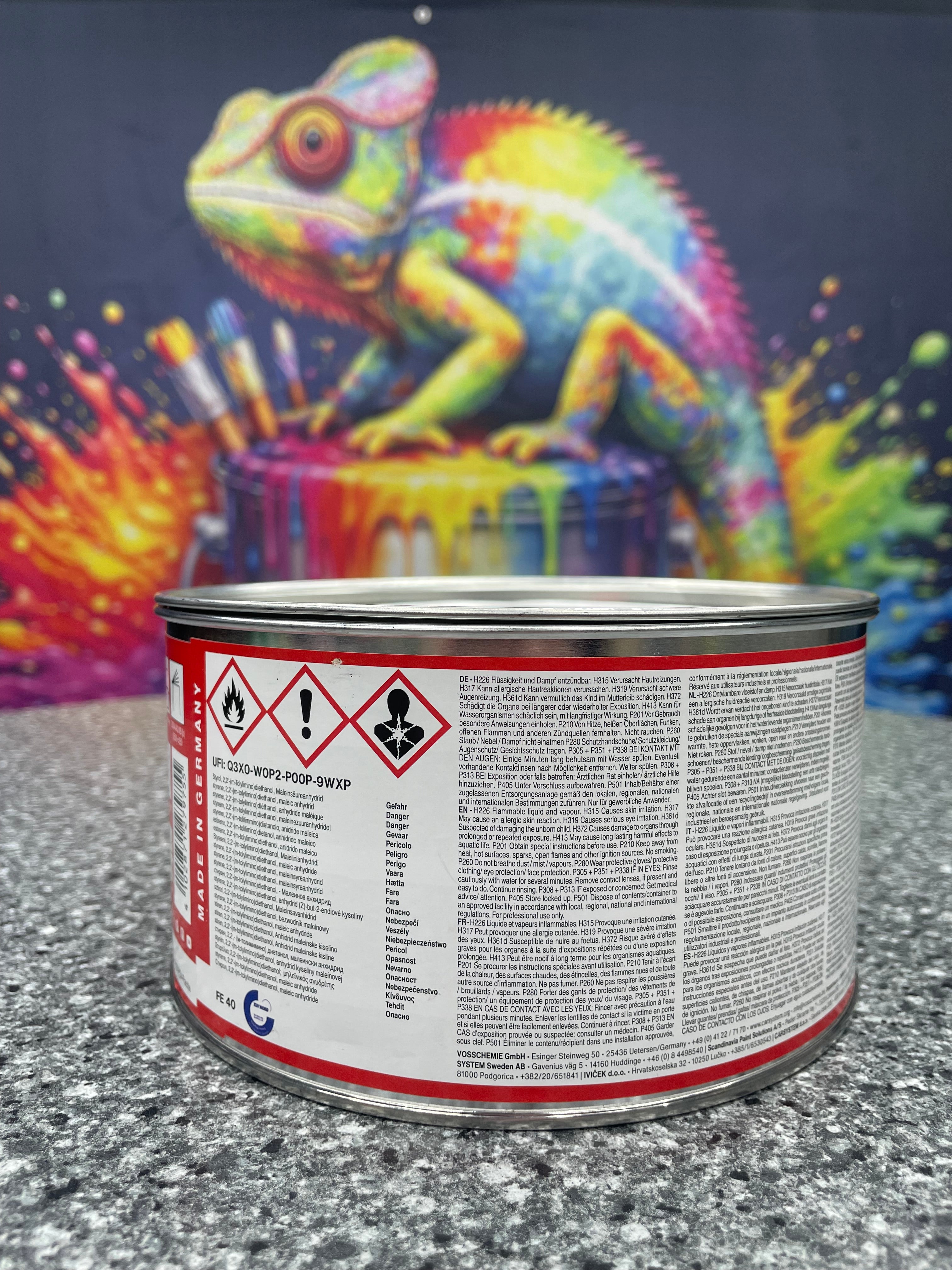 CARSYSTEM-Polyster Feinspachtel