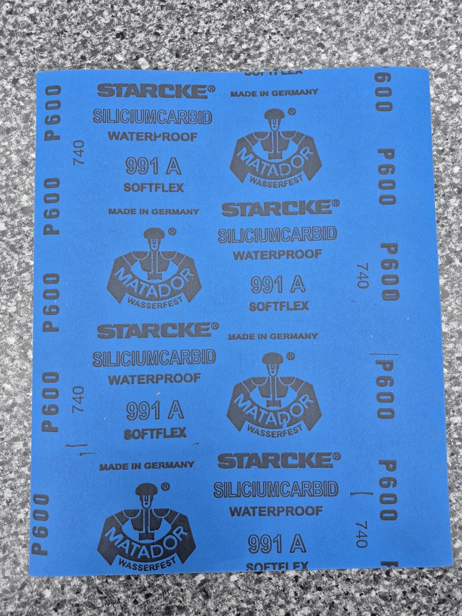 STARCKE 991A Softflex Siliciumcarbid Waterproof (P400–P3000)