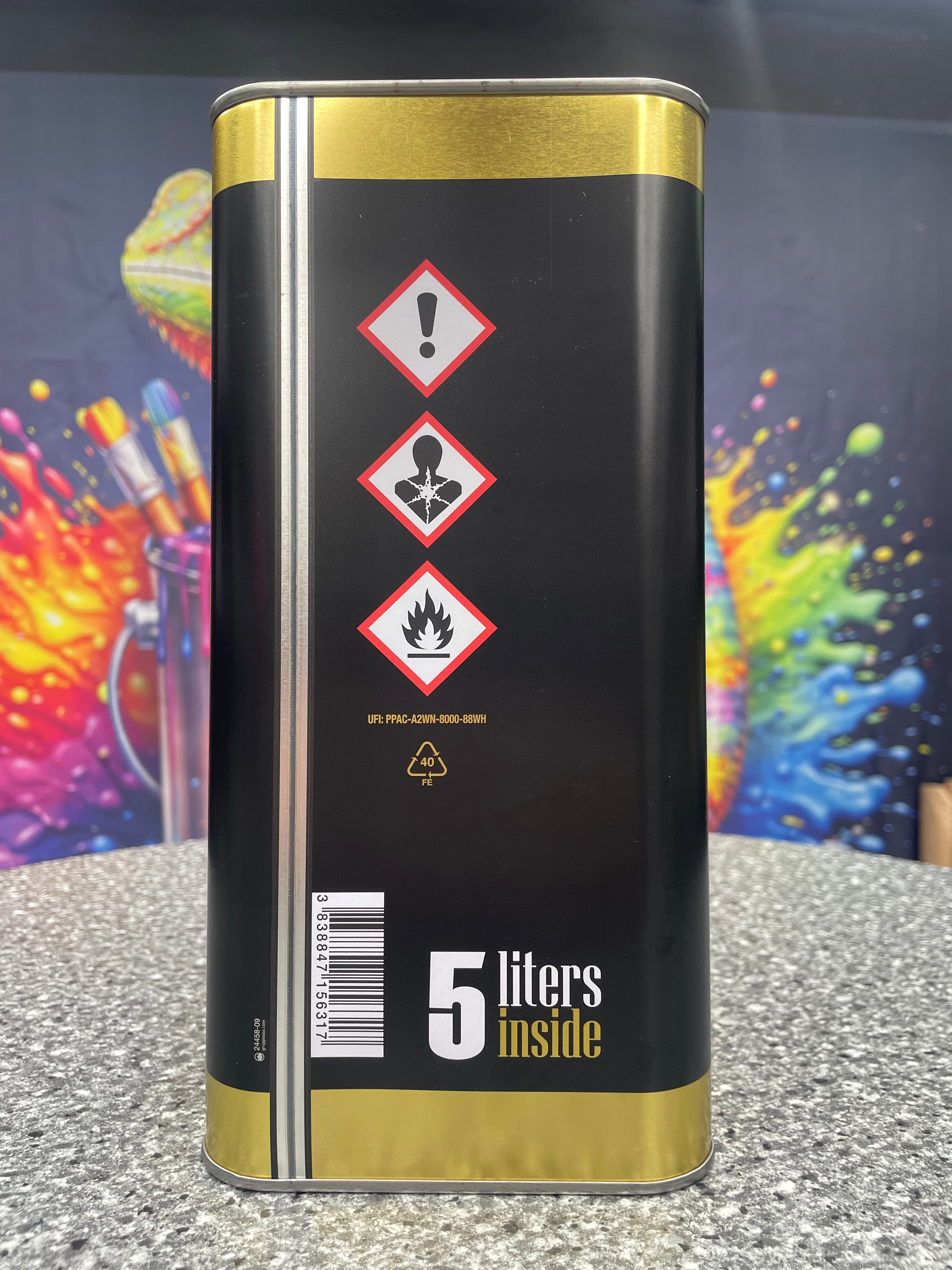 MOBIHEL-Klarlack 2K 5L + 2.5L Härter Fast