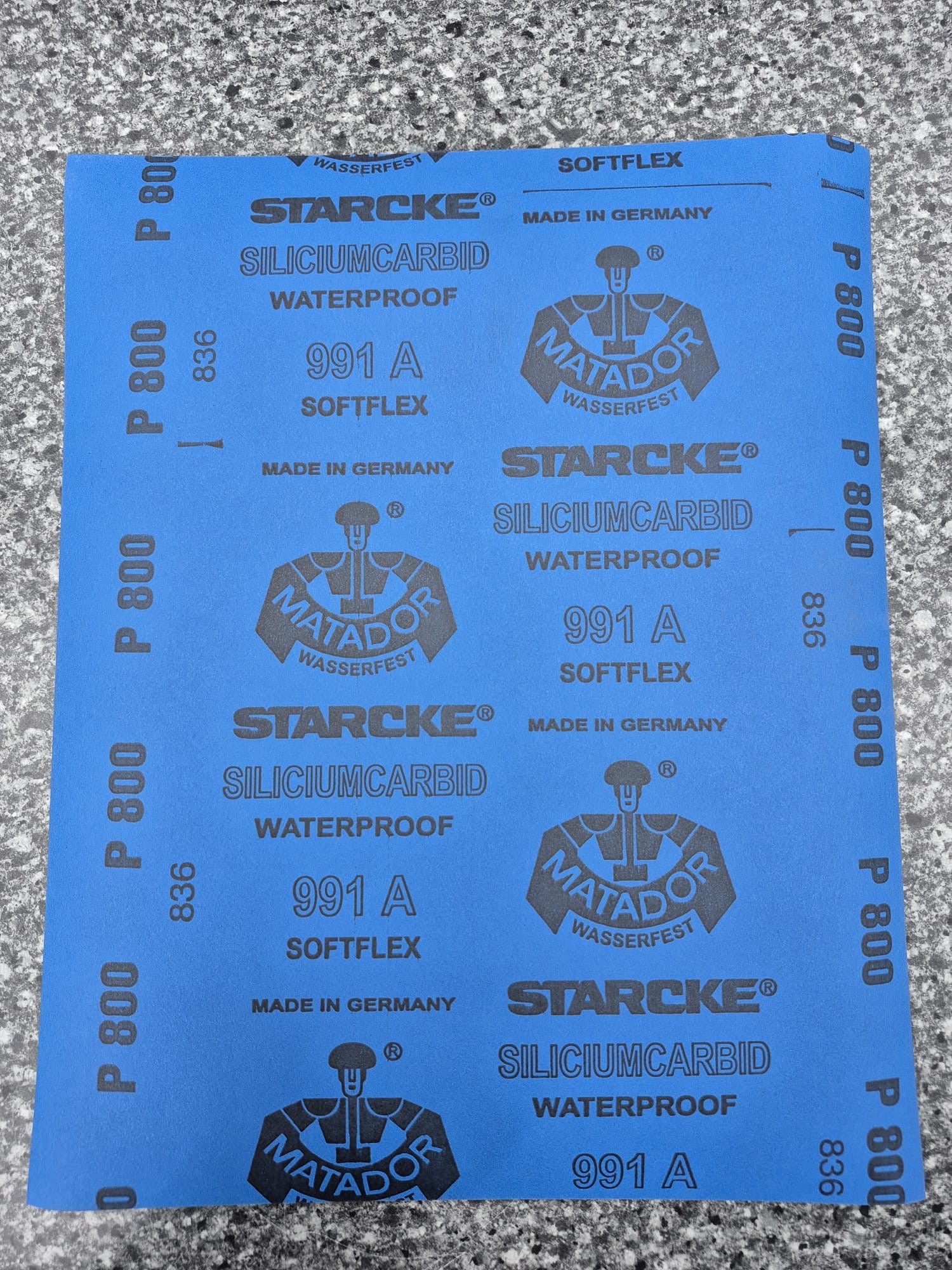 STARCKE 991A Softflex Siliciumcarbid Waterproof (P400–P3000)