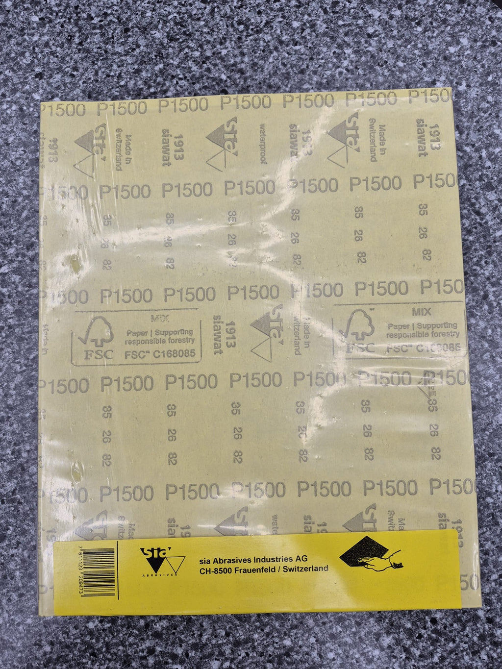 SIA 1913 Siaflex Schleifpapier (P400–P2500)